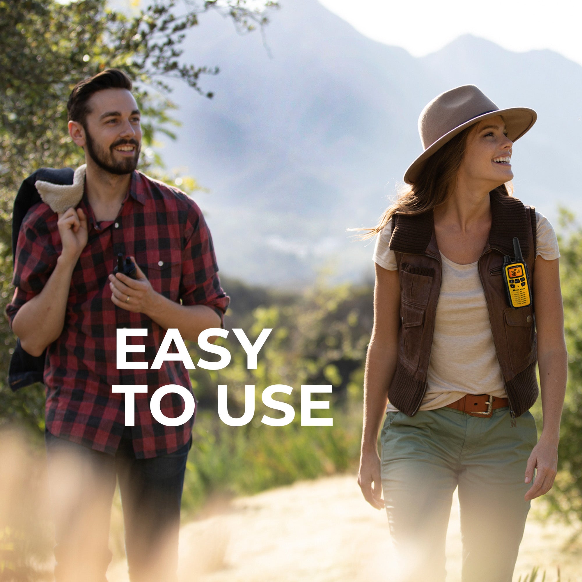 LXT630 FRS License Free Walkie Talkies 3 Pack - Yellow (LXT630X3VP3) - Perfect for Outdoor Adventures, Camping, Hiking, and Family Events