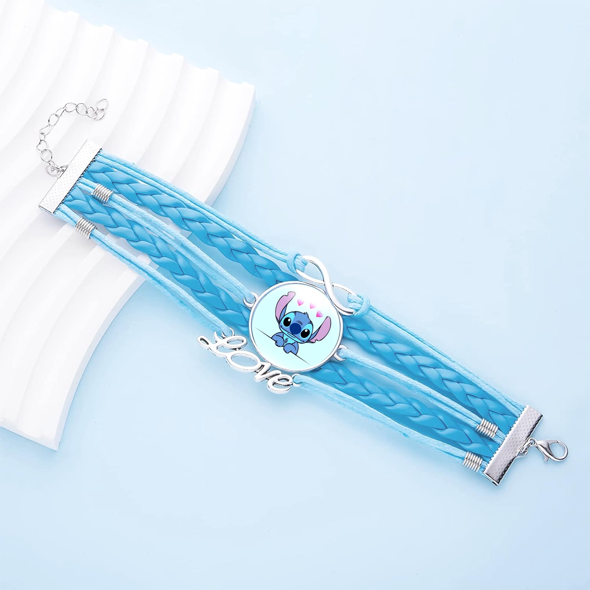 Stitch Bracelet for Women - Trendy Party Jewelry & Birthday Gift - Perfect for Disney Fans, Cosplay & Everyday Wear