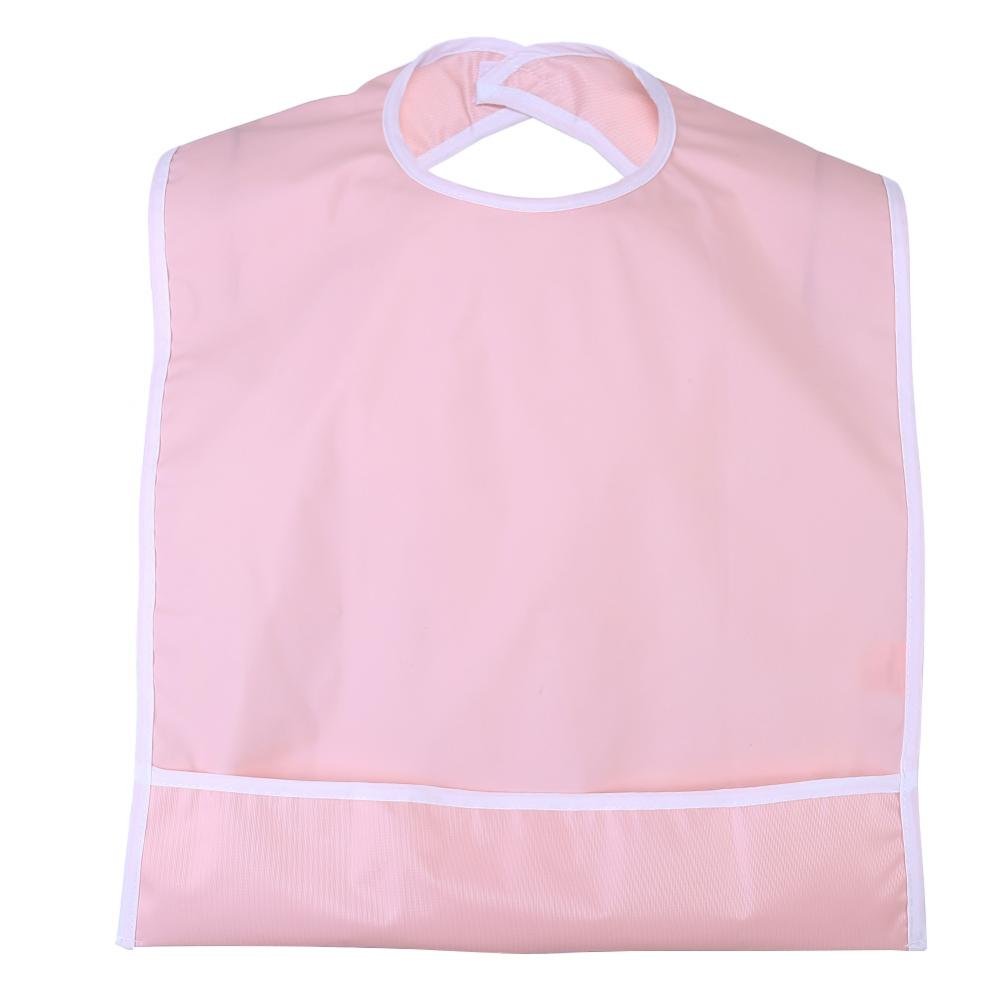FILFEEL Waterproof Adult Bib for Mealtime - 17.72 x 25.59 Inch Clothing Protector for Elderly & Disabled Care - Perfect for Dining, Nursing Homes & Daily Assistance