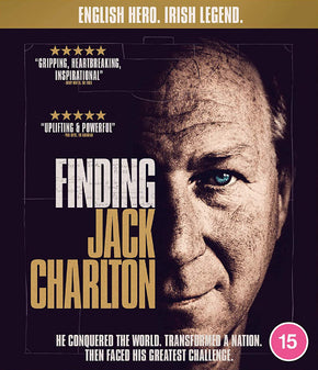 Finding Jack Charlton Blu-ray DVD - Award-Winning Sports Documentary Film - Perfect for Soccer Fans and History Enthusiasts - Great for Movie Nights and Sports Memorabilia Collections