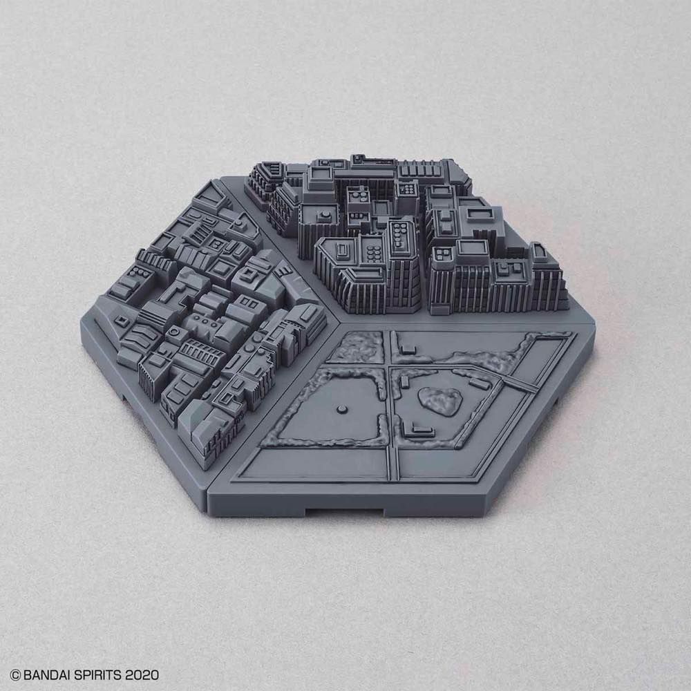 Bandai Customize Scene Base #04 Landscape Version Model Kit for Diorama & Figure Display - Perfect for Anime, Gundam, and Action Figure Collectors