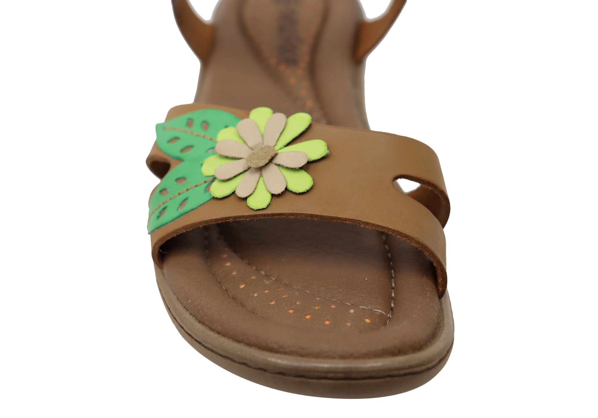 Mindy Women's Comfortable Leather Sandals - Handmade in Brazil - Perfect for Summer, Beach & Casual Outings