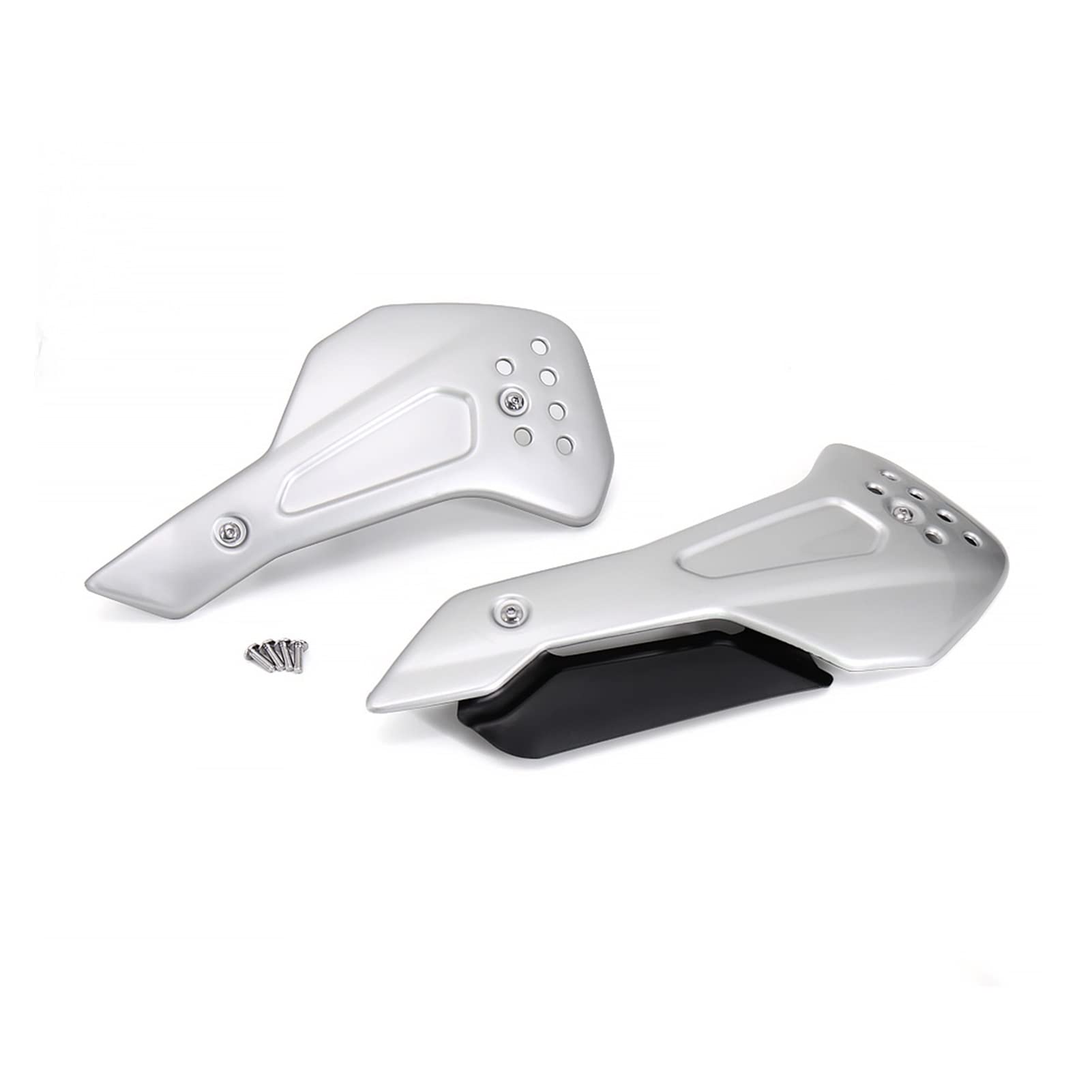 2021-2023 Triumph Trident 660 Motorcycle Engine Belly Pan & Lower Fairing Kit - Silver CNC Aluminum Protection Plate for Enhanced Engine Safety | Perfect for Street Riding, Commuting & Motorcycle Shows