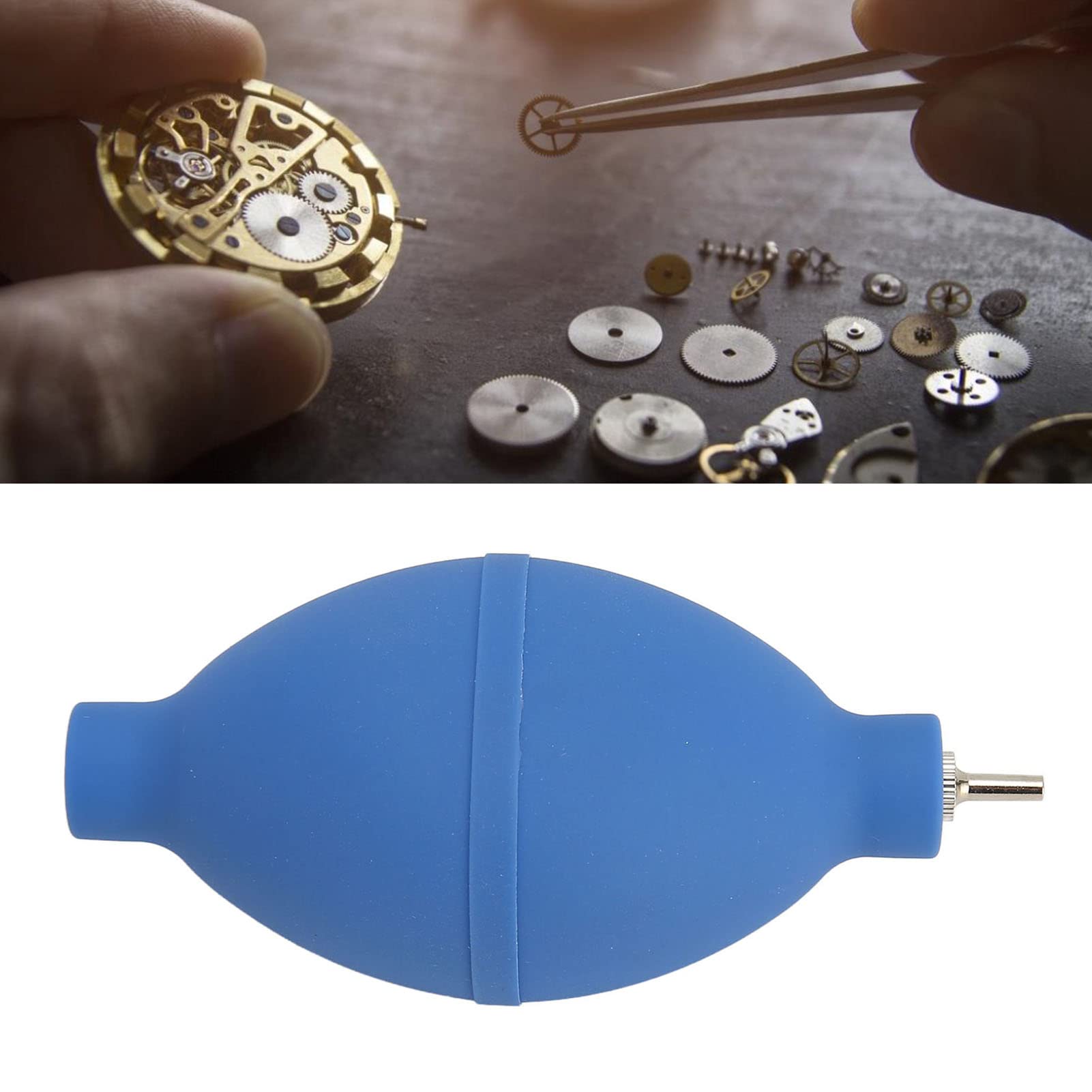 Portable Rubber Watch Dust Blower - Flexible Strong Air Blower Ball for Cleaning Watches, Computers & Cameras | Perfect for Jewelry Repair, Electronics Maintenance & Lens Cleaning