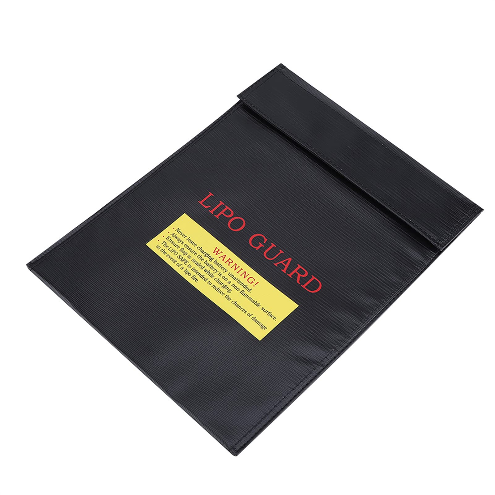 Fireproof Document Bag - Fire & Water Resistant Safe Storage Pouch for Files, Money, LIPO Batteries - Explosion Proof & Secure Storage Solution (Large, Black) - Perfect for Home, Office & Travel Emergency Protection