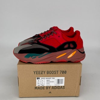 Adidas Yeezy 700 'Hi-Res Red' Men's Sneakers - Size 8 (HQ6979) | Boost Comfort for Running, Gym & Casual Wear