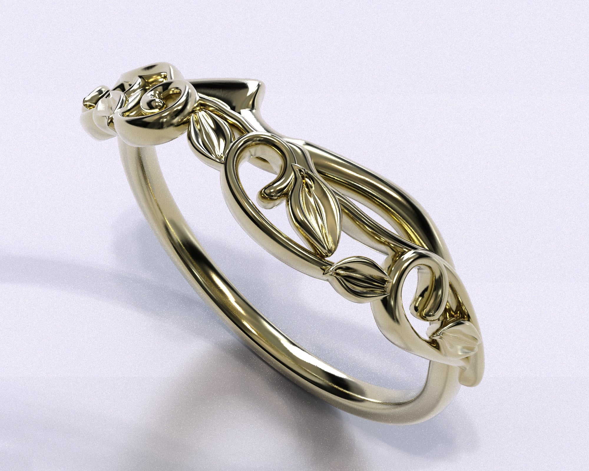Black Lotus Flower Wedding Ring - Elegant Sterling Silver Band for Women, Unique Floral Engagement & Promise Ring - Perfect for Bridal, Anniversary & Romantic Gifts