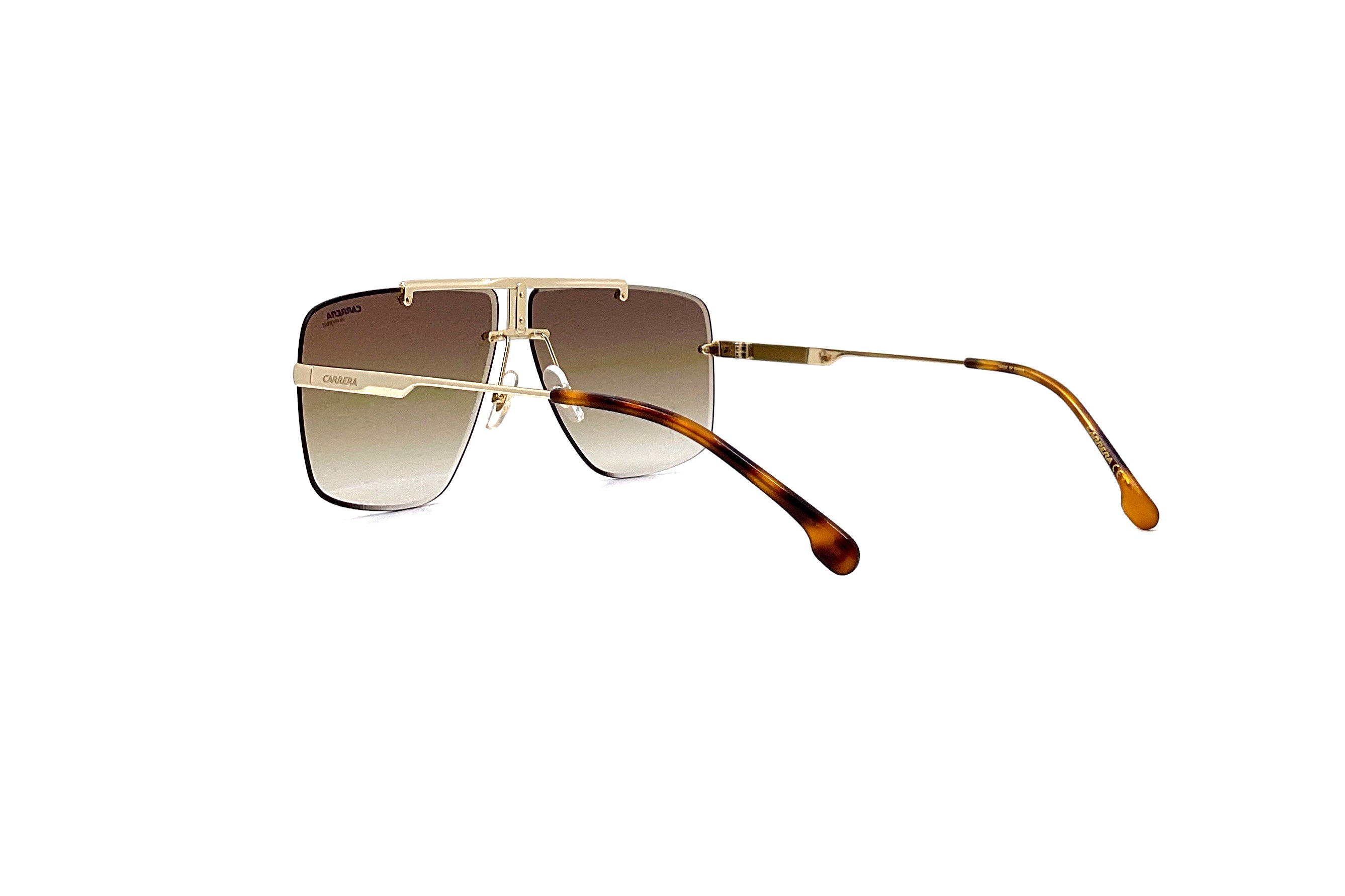 Carrera 1016/S Gold Sunglasses for Men & Women - UV Protection, Fashion Eyewear for Outdoor Activities, Driving, and Travel