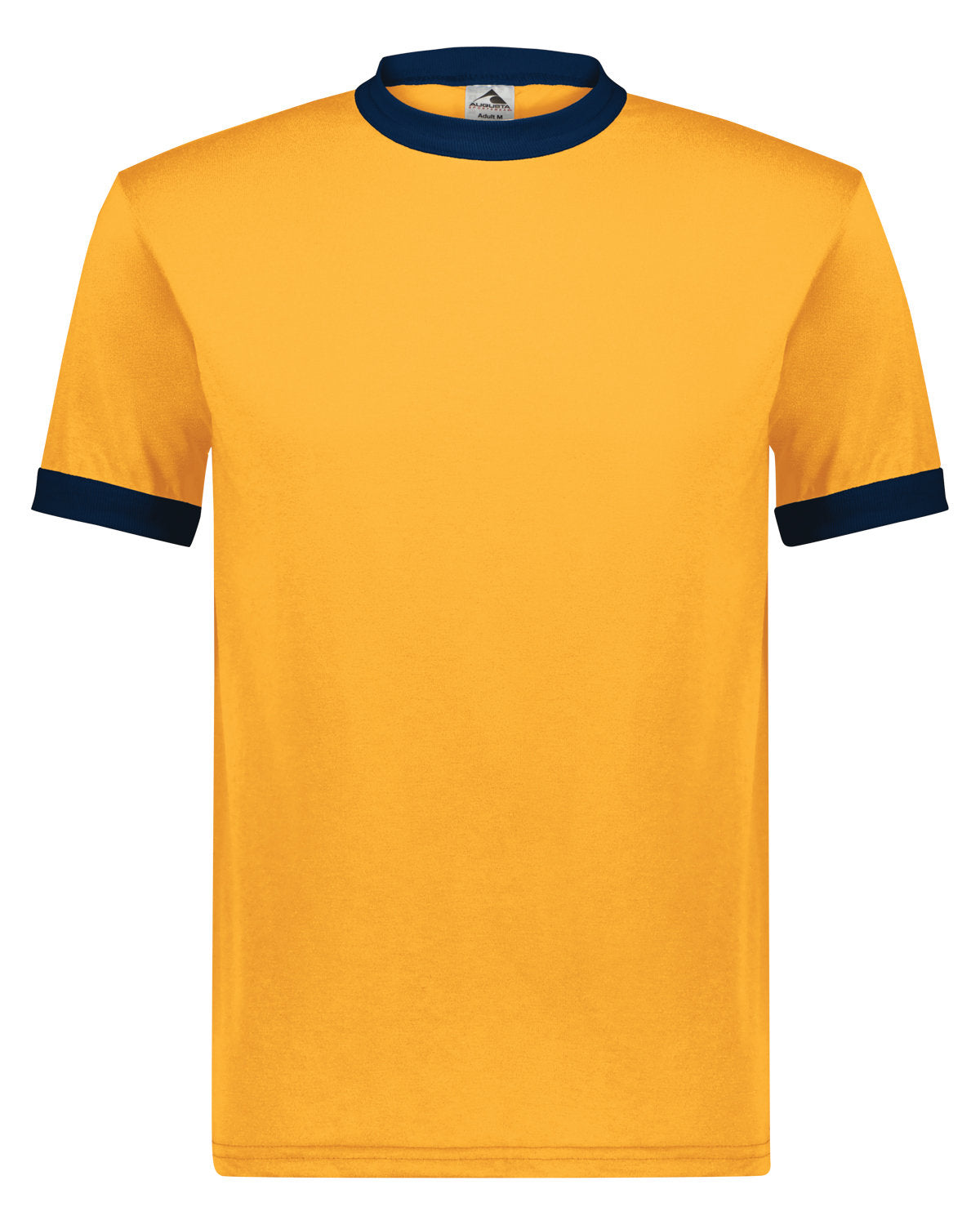 Augusta Sportswear 710 Adult Ringer T-Shirt - Comfortable Cotton Blend Tee for Men & Women | Perfect for Casual Wear, Sports & Gym