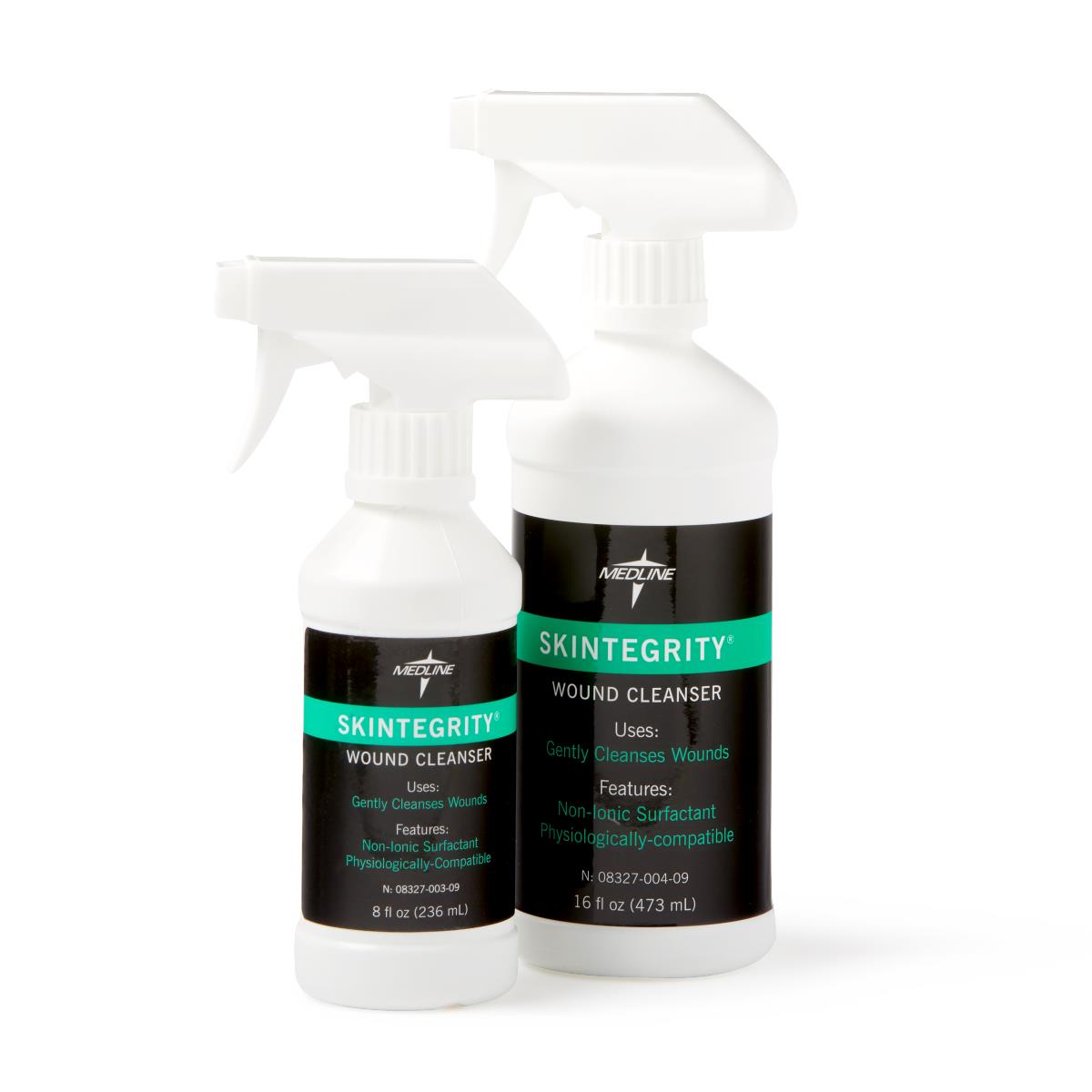 Skintegrity Wound Cleanser 8oz - Gentle Sterile Saline Solution for First Aid, Post-Surgical Care & Minor Wound Cleaning