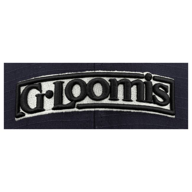 G. Loomis Rip Stop Cap Navy - Durable Fishing Hat for Men & Women - UV Protection, Breathable, Quick-Dry - Perfect for Outdoor Activities, Fishing, Hiking, and Beach Trips