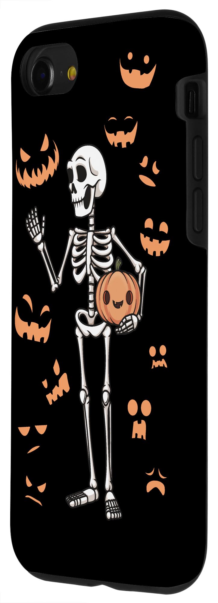 iPhone SE 2020/7/8 Halloween Case - Funny Pumpkin Jack-O-Lantern Design for Party & Cosplay