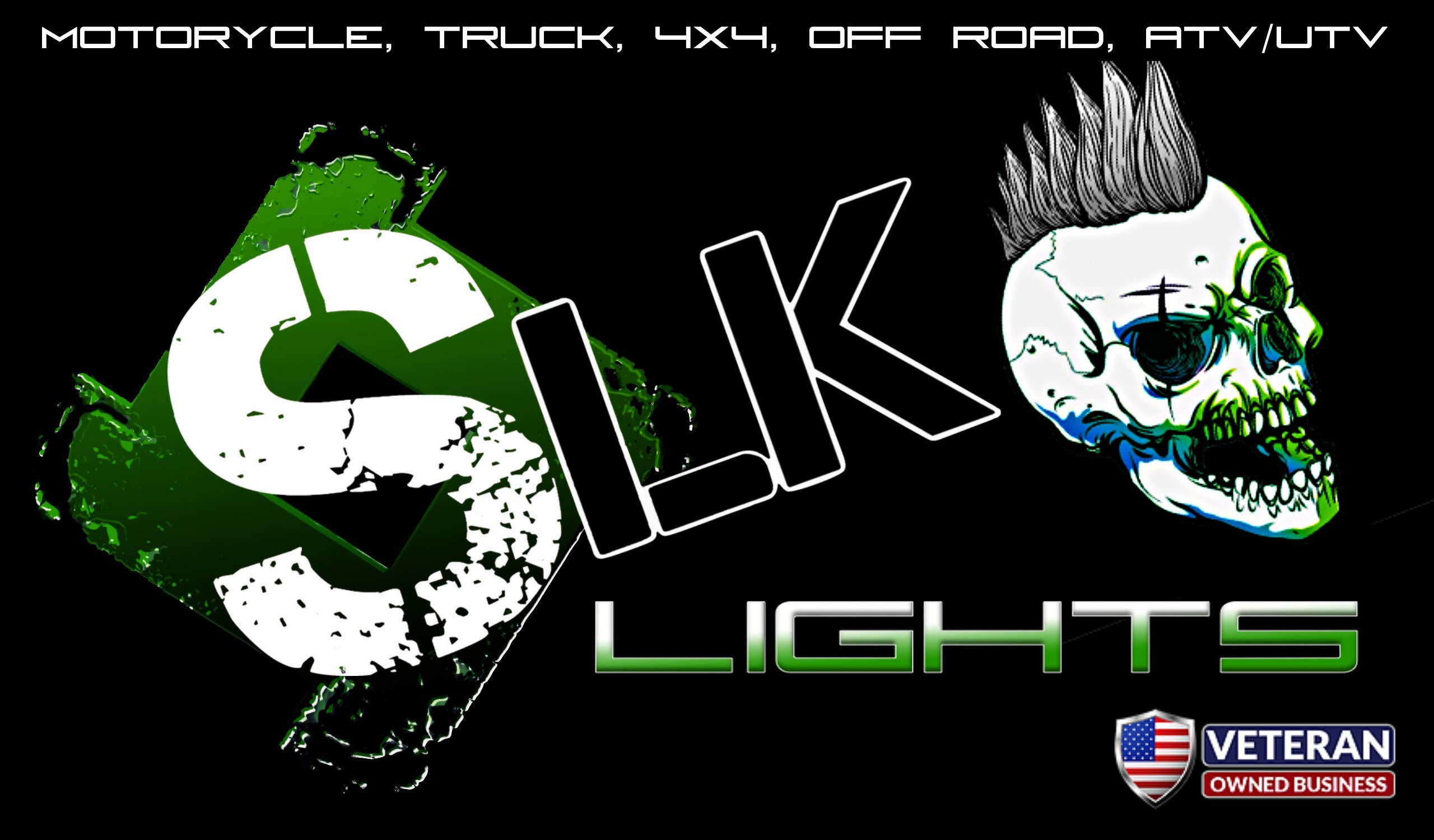SLK-Lights WHITE RZR LED Headlight Bulbs - Compatible with Polaris RZR 2015-2021 Models - Dual Color SwitchBack Halo (White/Amber) - High Performance Off-Road Lighting for Night Trail Riding & Desert Adventures