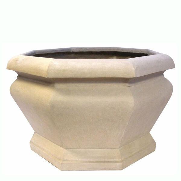Large Octagonal Planter - Elegant Outdoor Garden Flower Pot for Patio, Balcony & Home Decor - Perfect for Plants, Herbs & Succulents