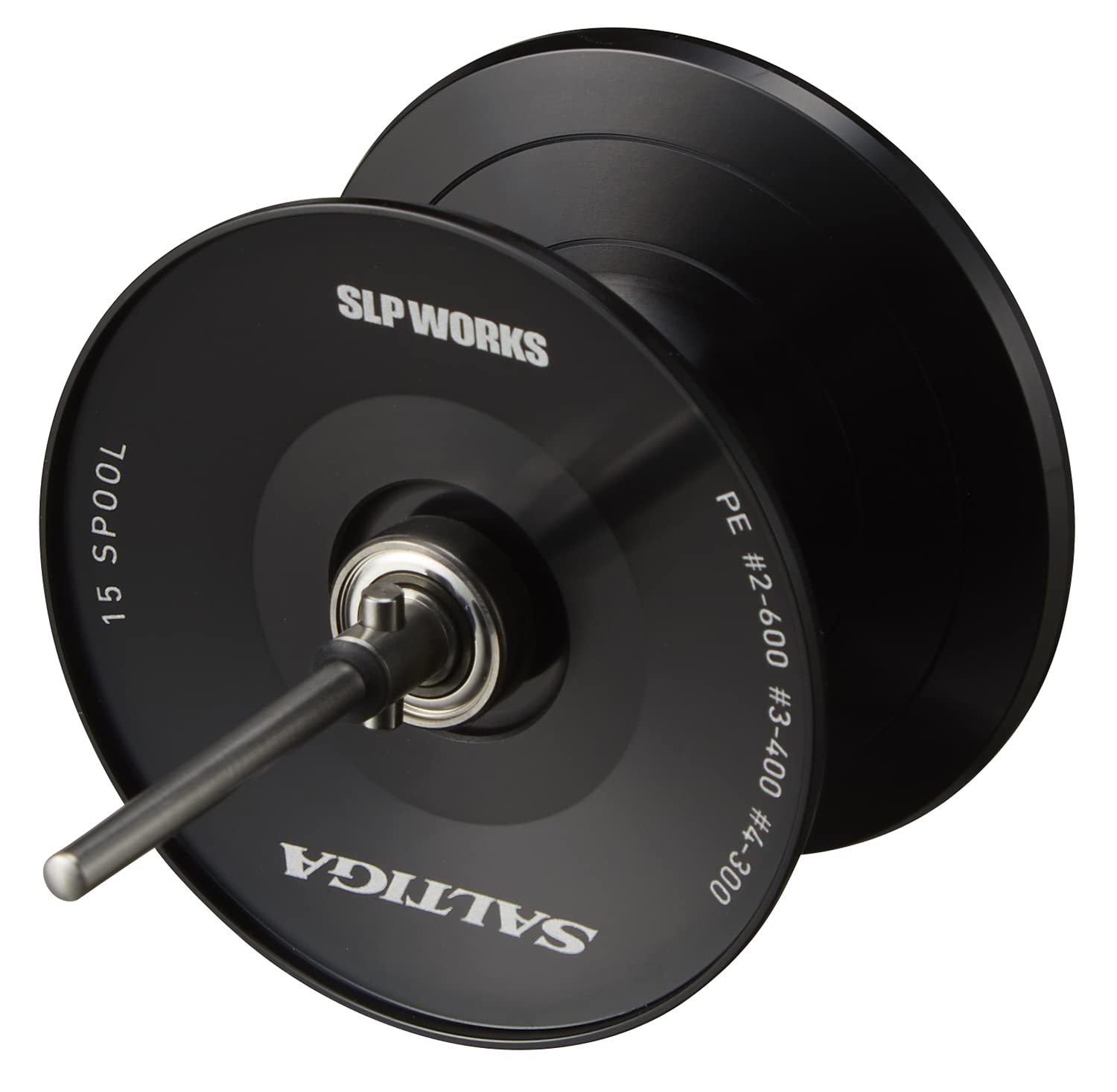 Daiwa SLPW 22 Saltiga 15 Fishing Reel Spool - High Performance Black Replacement Spool for Saltwater & Freshwater Fishing - Perfect for Surfcasting, Trolling, and Offshore Angling