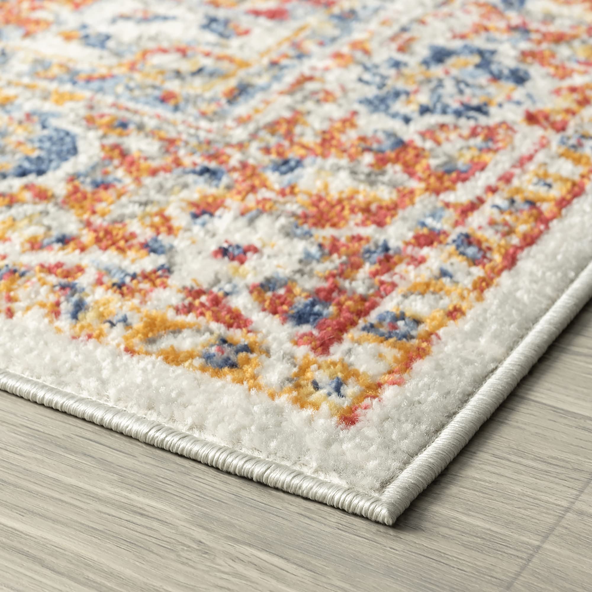9x12 Large Traditional Area Rug - Non-Slip Living Room Rug, Dining Room Carpet, Bedroom Floor Mat for Home Decor - Perfect for Hallway, Entryway & Indoor Spaces (Alfombras para Salas)
