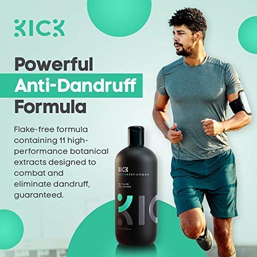 Tea Tree & Peppermint Shampoo and Conditioner Set for Men & Women - Anti-Dandruff Treatment for Itchy Scalp, Hair Loss Prevention & Thinning Hair Care - High Performance Hair Growth Bundle for Daily Use at Home or Gym