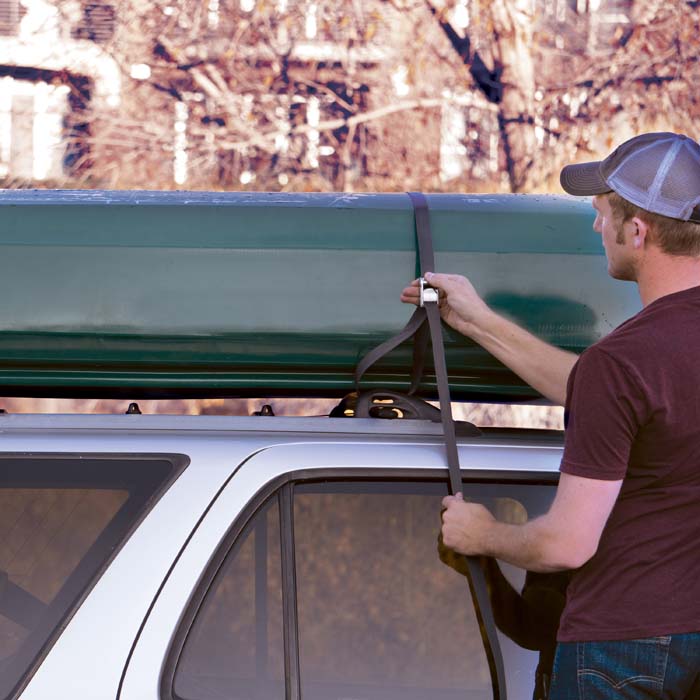 Nite Ize Dual Cam Jam Adjustable Bungee Tie Down with 12' Strap - Perfect for Camping, Hiking, and Outdoor Gear Organization