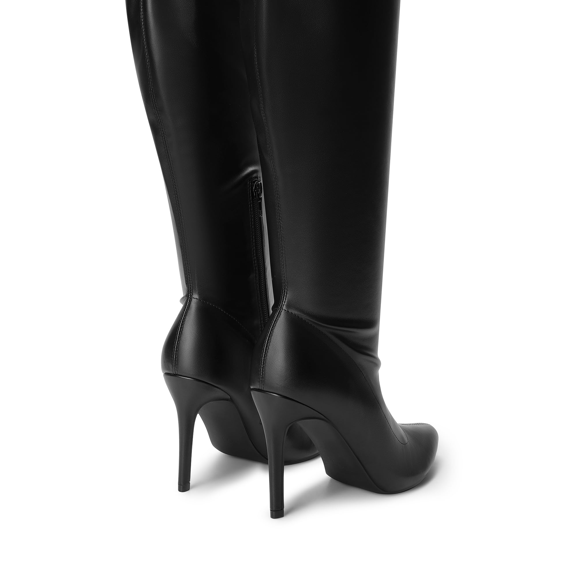 DREAM PAIRS Women's Over The Knee Thigh High Boots with Heel - Stylish Fall & Winter Fashion Boots for Casual Outfits, Parties & Date Nights