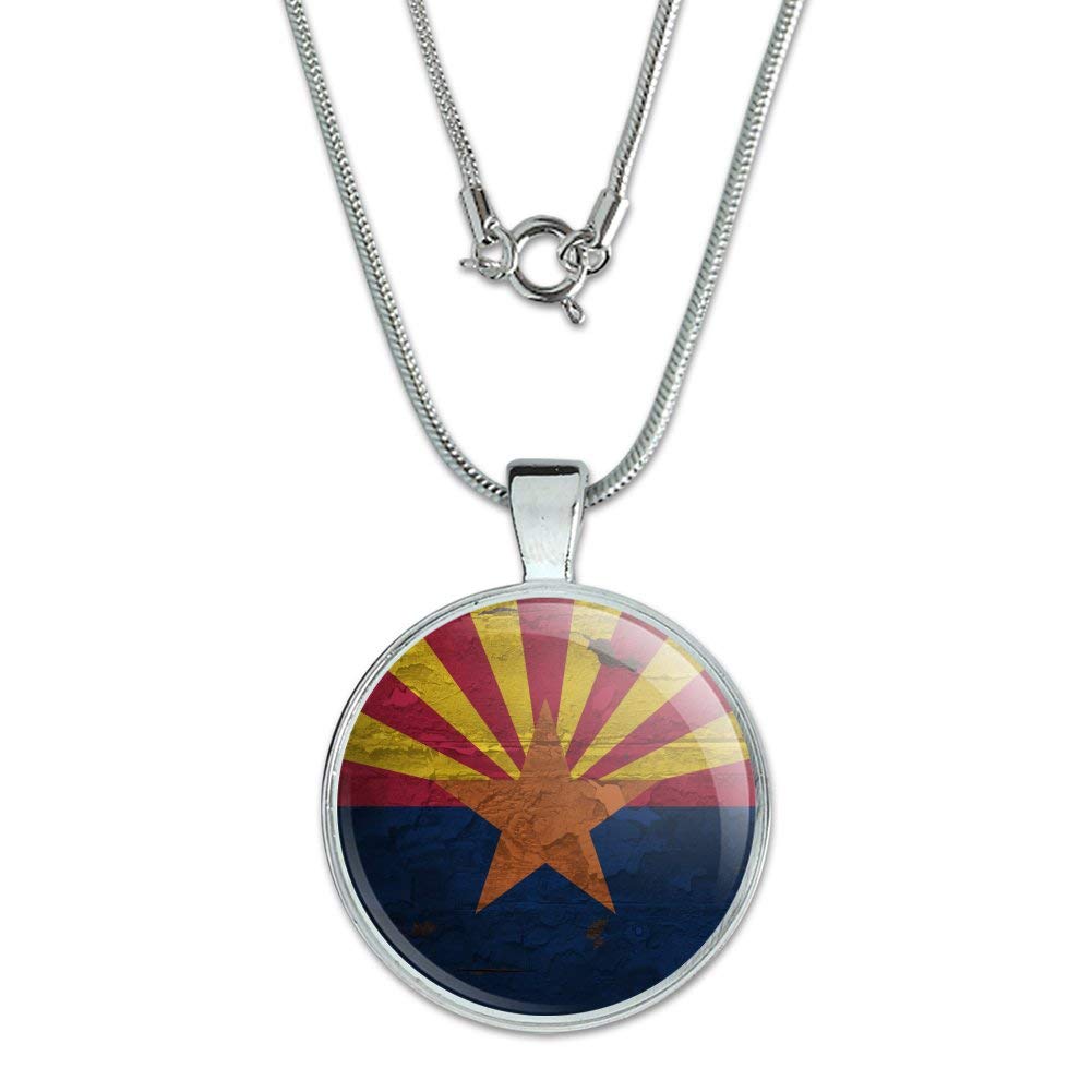 Rustic Arizona State Flag Distressed 1