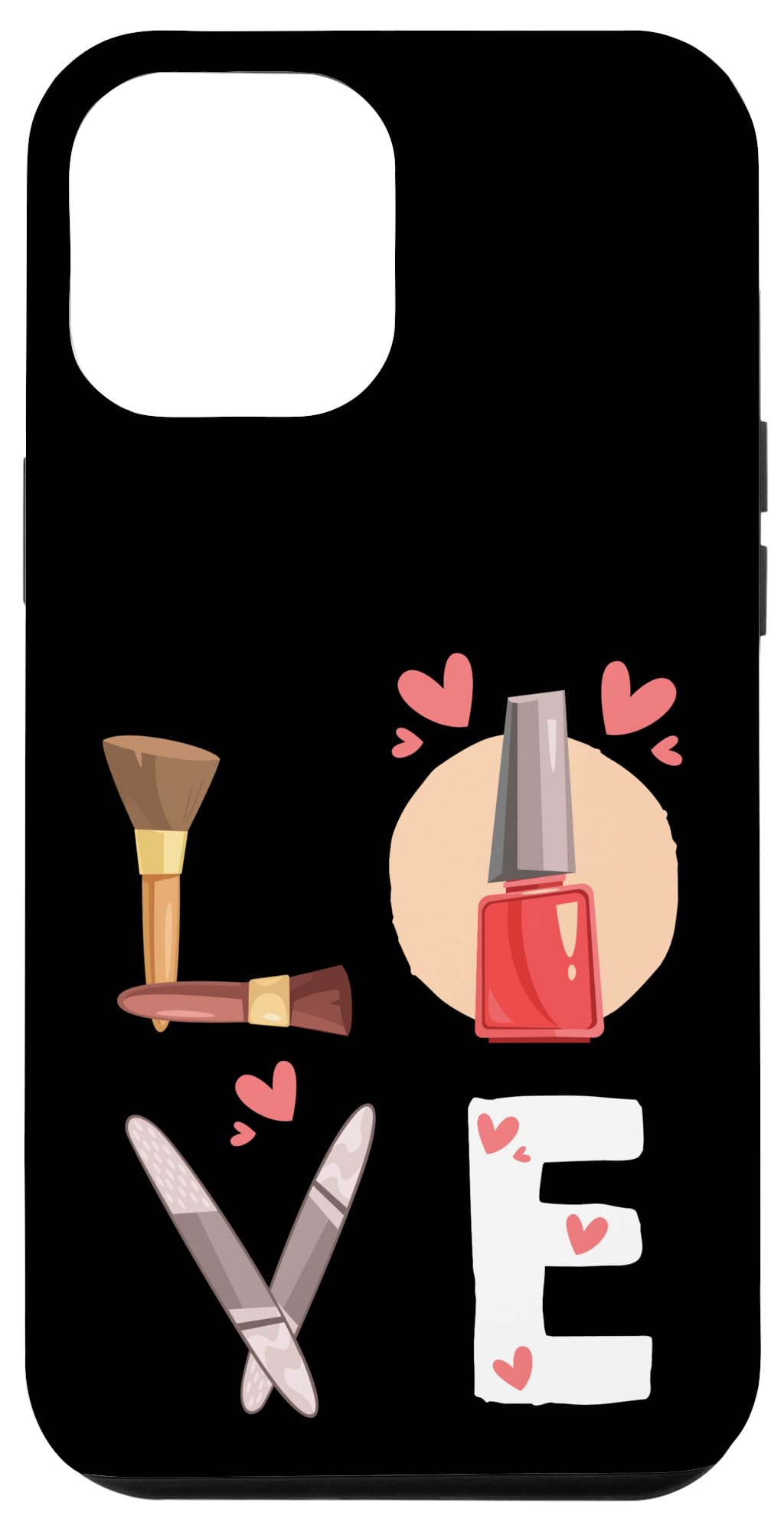 iPhone 12 Pro Max Case for Nail Technicians - Professional Manicurist & Nail Artist Design Phone Cover - Perfect for Salon Work, Nail Art Studios & Beauty Professionals