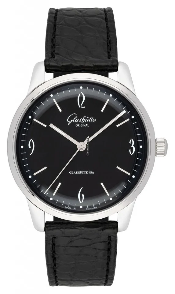 Glashutte Original Vintage Sixties Stainless Steel Men's Watch - Luxury Automatic Timepiece for Business & Formal Occasions