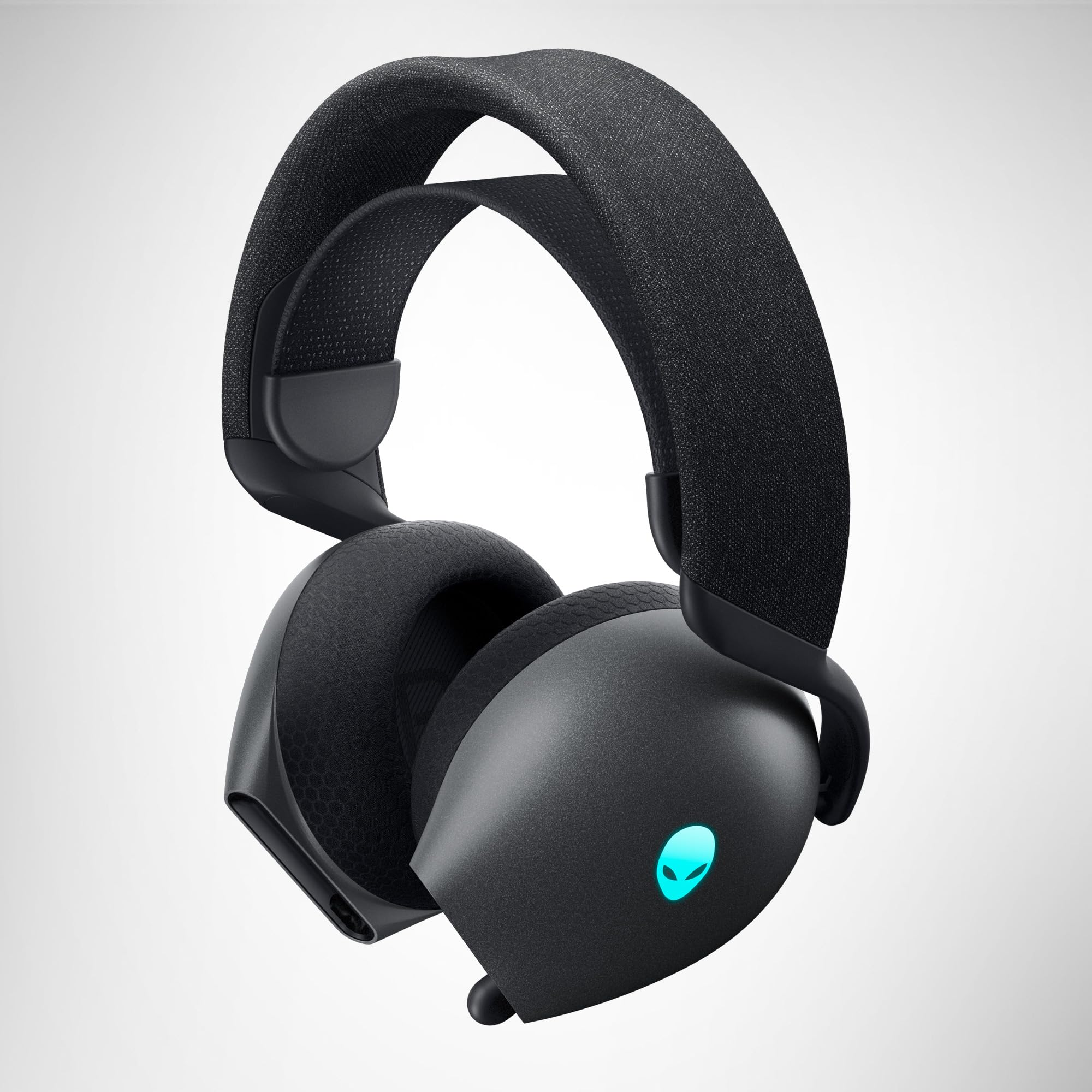 Alienware AW725H Tri-Mode Wireless Gaming Headset - Bluetooth 5.3, 55Hr Battery Life, 20Hz-20KHz Frequency - Wired/Wireless PC/PS5/Xbox/Switch Headphones with Mic - Perfect for Gaming, Streaming & Work Calls (Dark Side of The Moon)