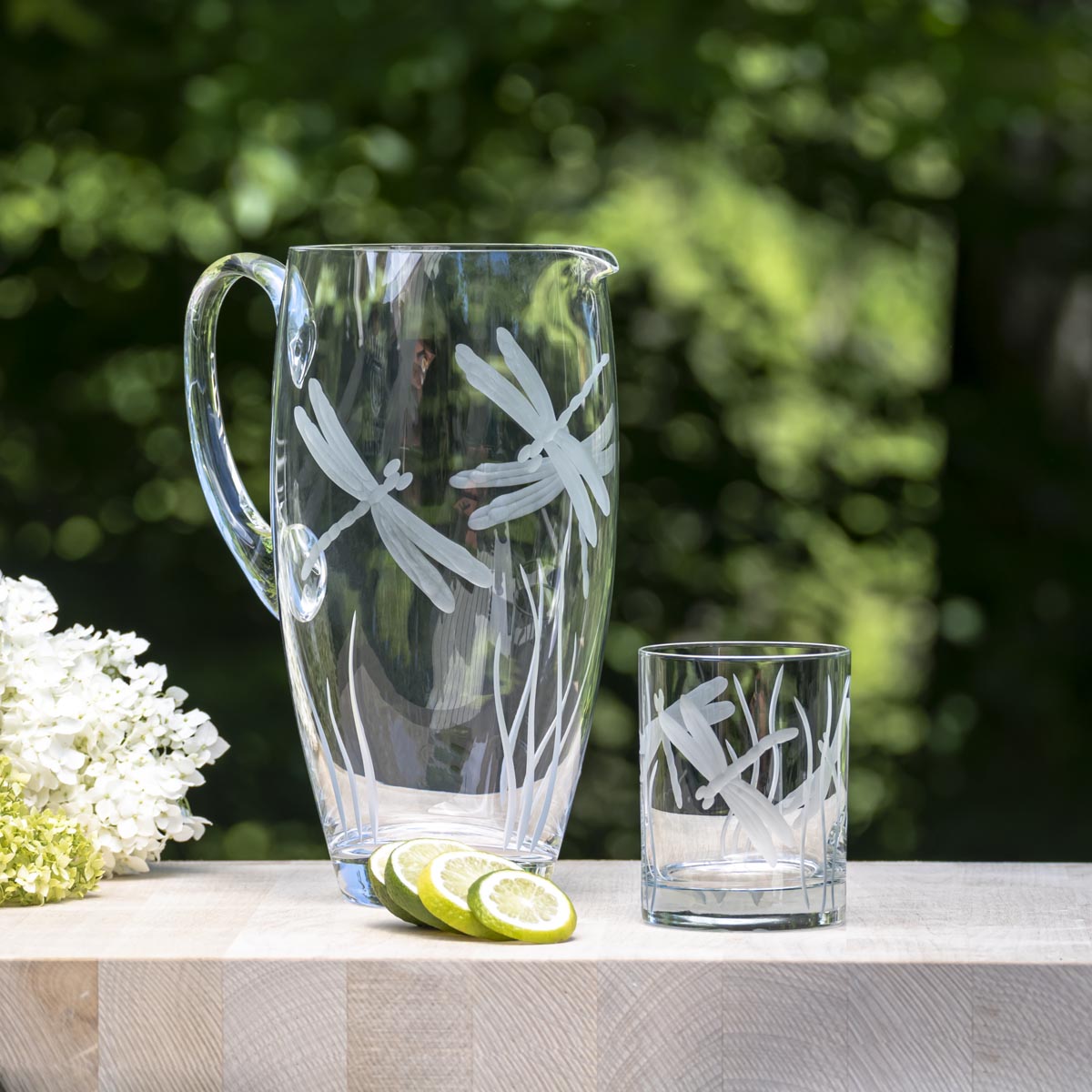 Dragonfly 84.75oz (2.5L) BPA-Free Water Pitcher with Filter - Large Capacity for Refrigerator, Home & Office Use