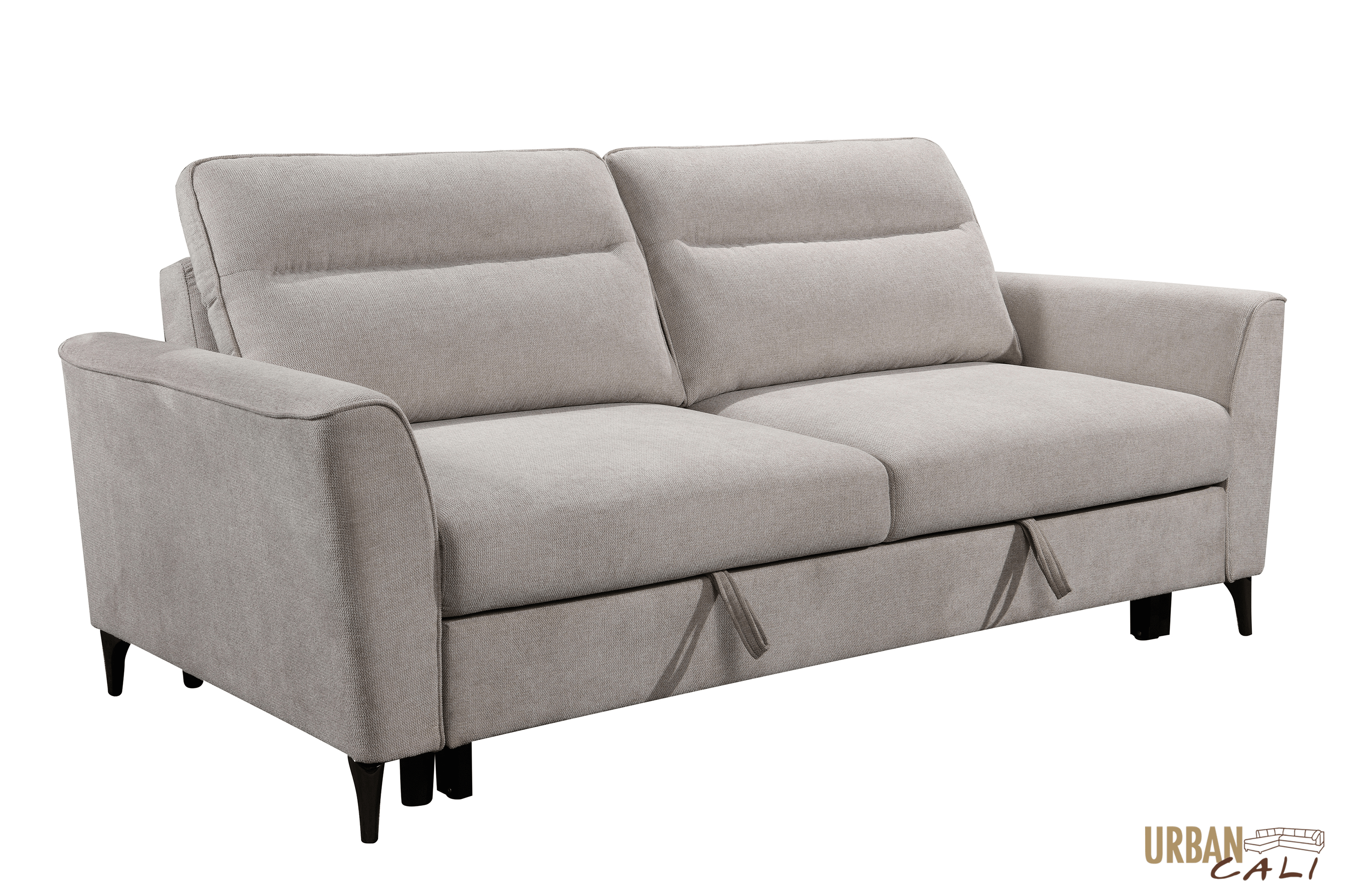 Andara Beige San Jose Sleeper Sofa Bed - Convertible 3-in-1 Sofa, Loveseat & Bed for Small Spaces - Perfect for Apartments, Guest Rooms & Home Offices