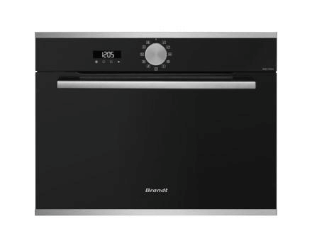 Brandt BKV7132LX 29L Built-In Steam Oven 45CM - Perfect for Baking, Roasting & Healthy Cooking in Modern Kitchens