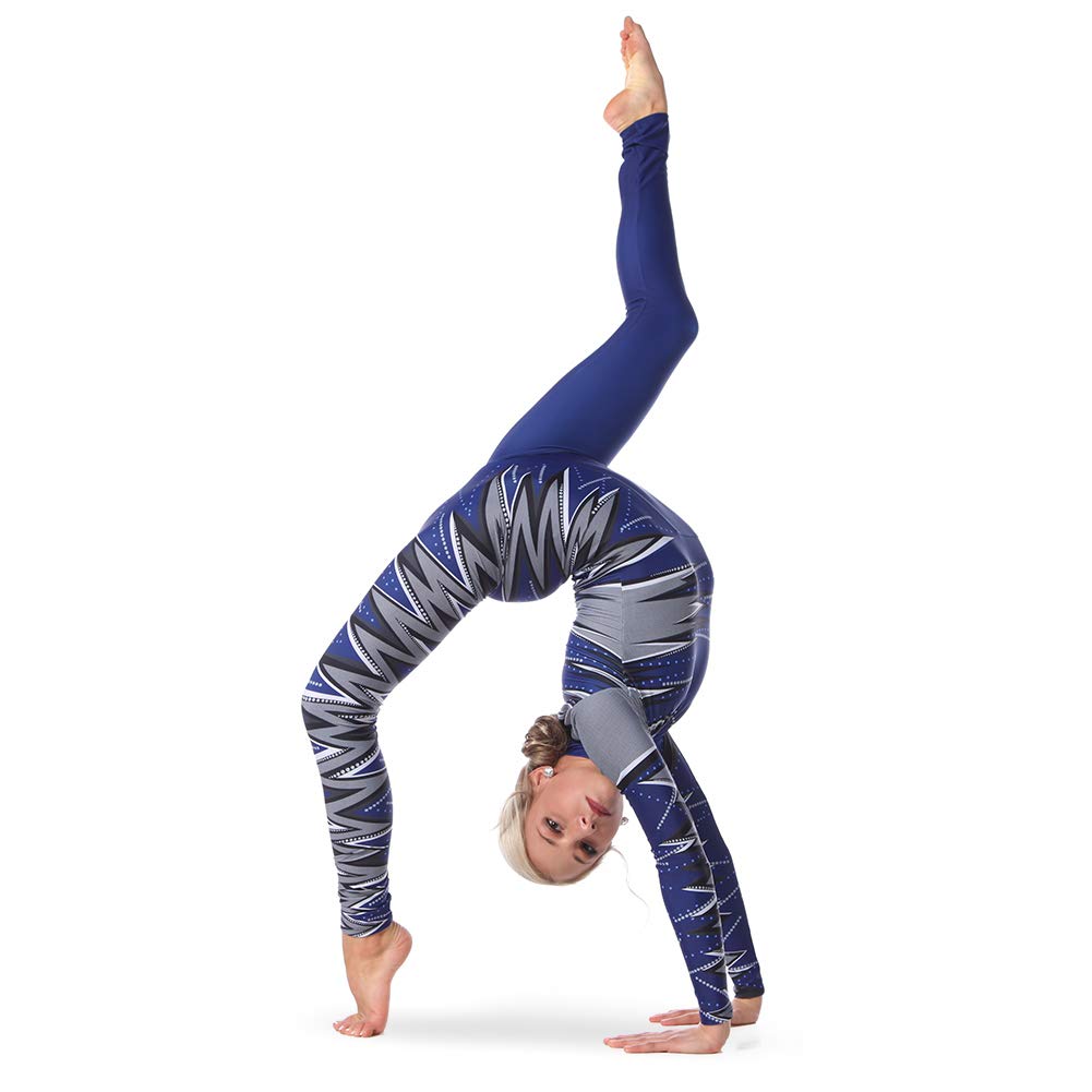 Women's Victory Athletic Dance Costume Unitard - Stretchy Leotard for Ballet, Jazz & Gymnastics - Perfect for Performances, Competitions & Dance Classes