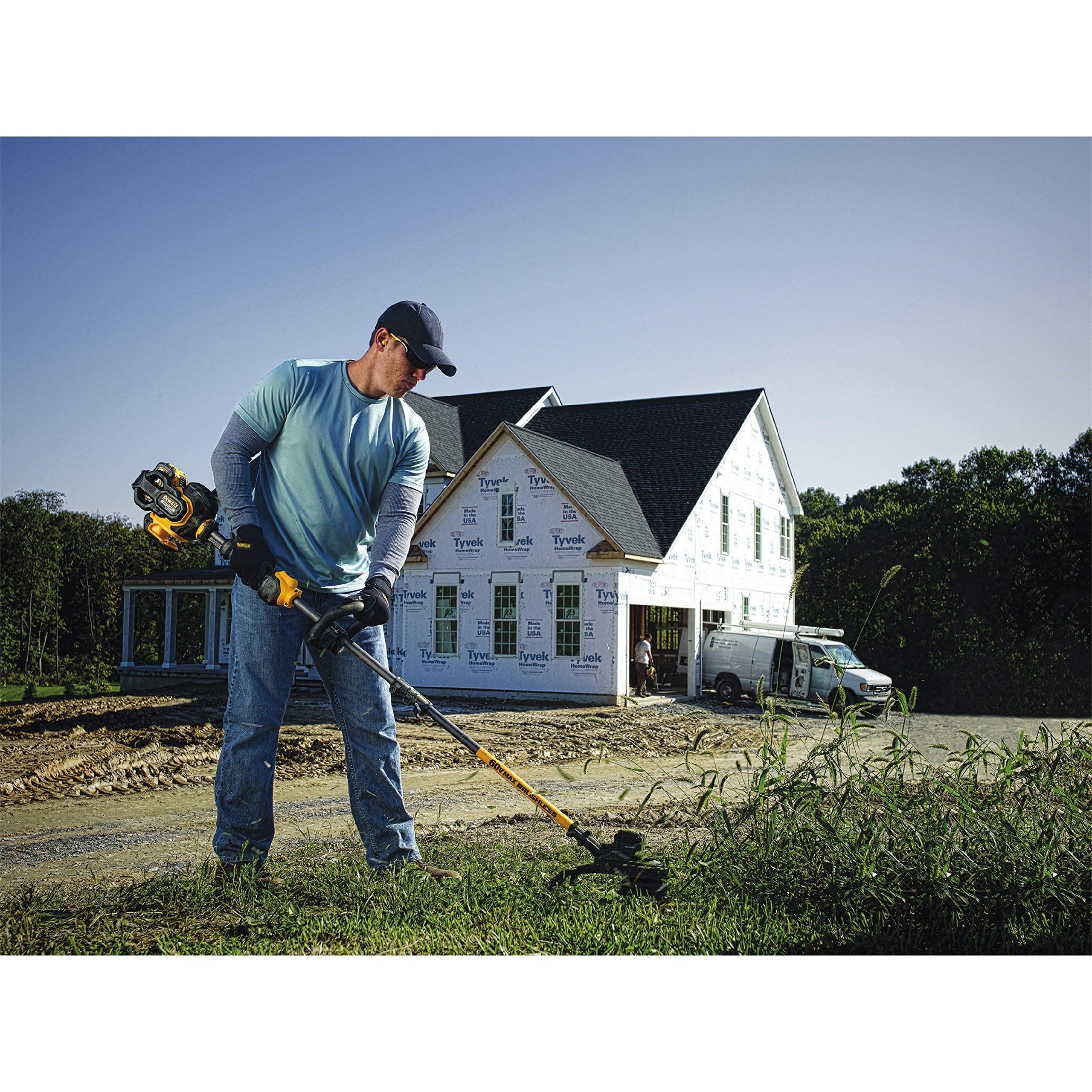 DEWALT DCST970BR 60V MAX Lithium-Ion Cordless String Trimmer (Tool Only) - Renewed | Brushless Motor, High Performance | Ideal for Yard Maintenance, Landscaping & Professional Use