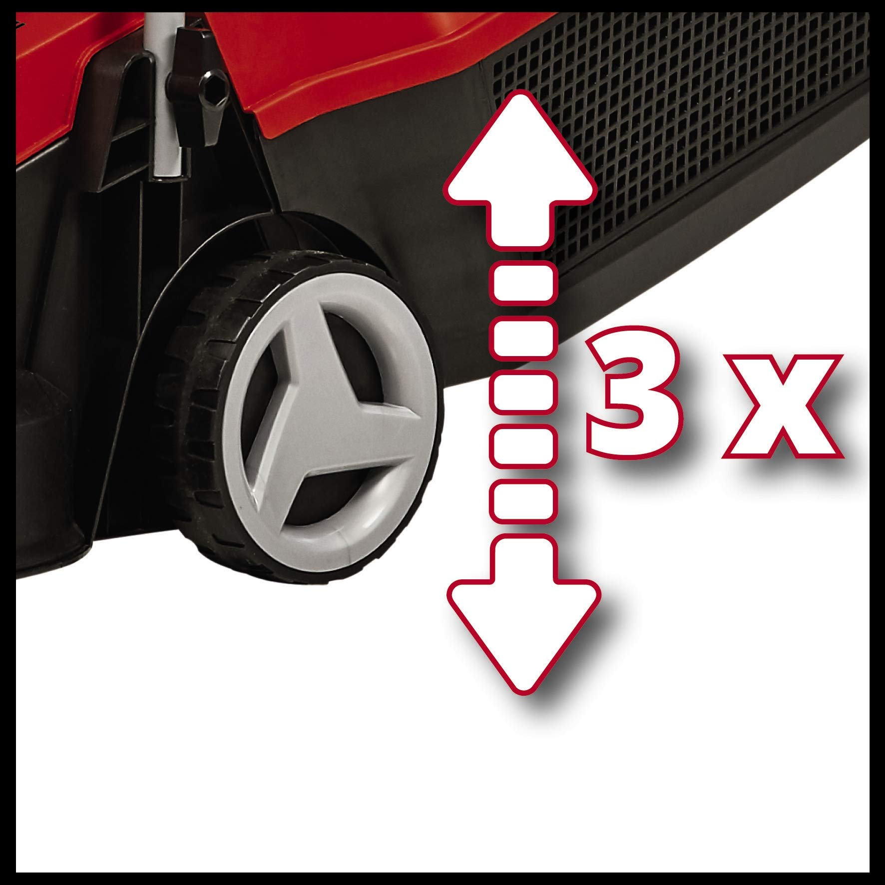 Einhell GE-CM 18/32 Li-Solo Power X-Change Cordless Lawn Mower - 18V, 32cm Cutting Width, Up to 250m² Coverage, Brushless Motor, 25L Grass Collection Bag, 30-70mm Cutting Height (Battery Not Included) - Perfect for Small to Medium Yards, Patios & Garden Maintenance