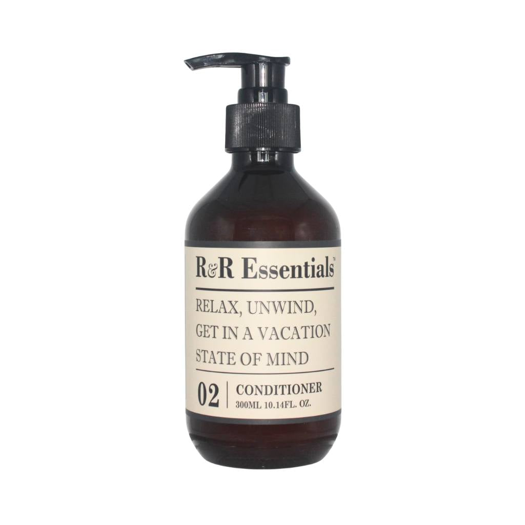 R&R Essentials Refillable Pump Bottles for Conditioner & Shampoo | Eco-Friendly, Leak-Proof Dispenser for Bathroom & Salon Use