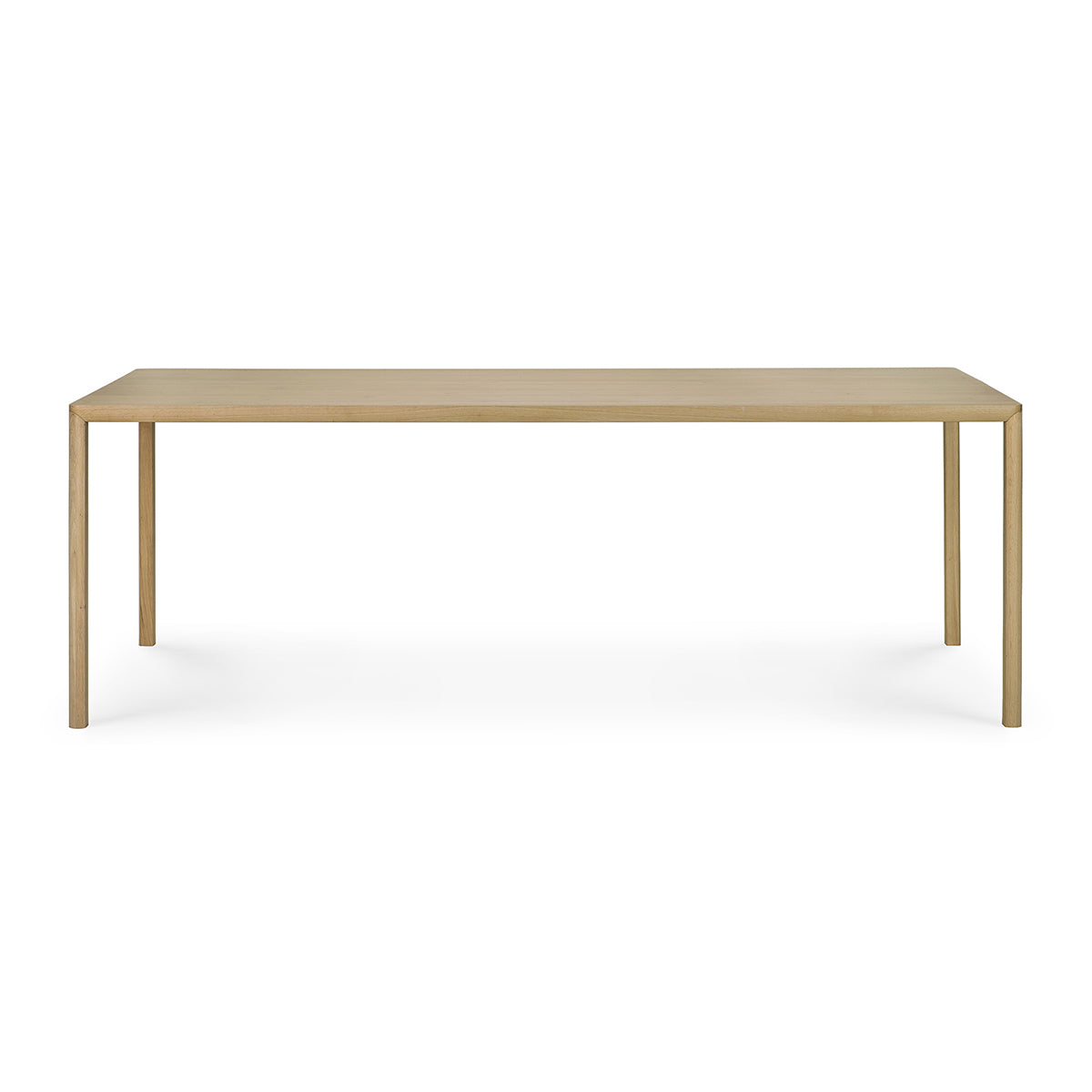 Modern Glass Air Dining Table - Elegant & Lightweight for Small Spaces - Perfect for Apartments, Kitchens, and Outdoor Patios