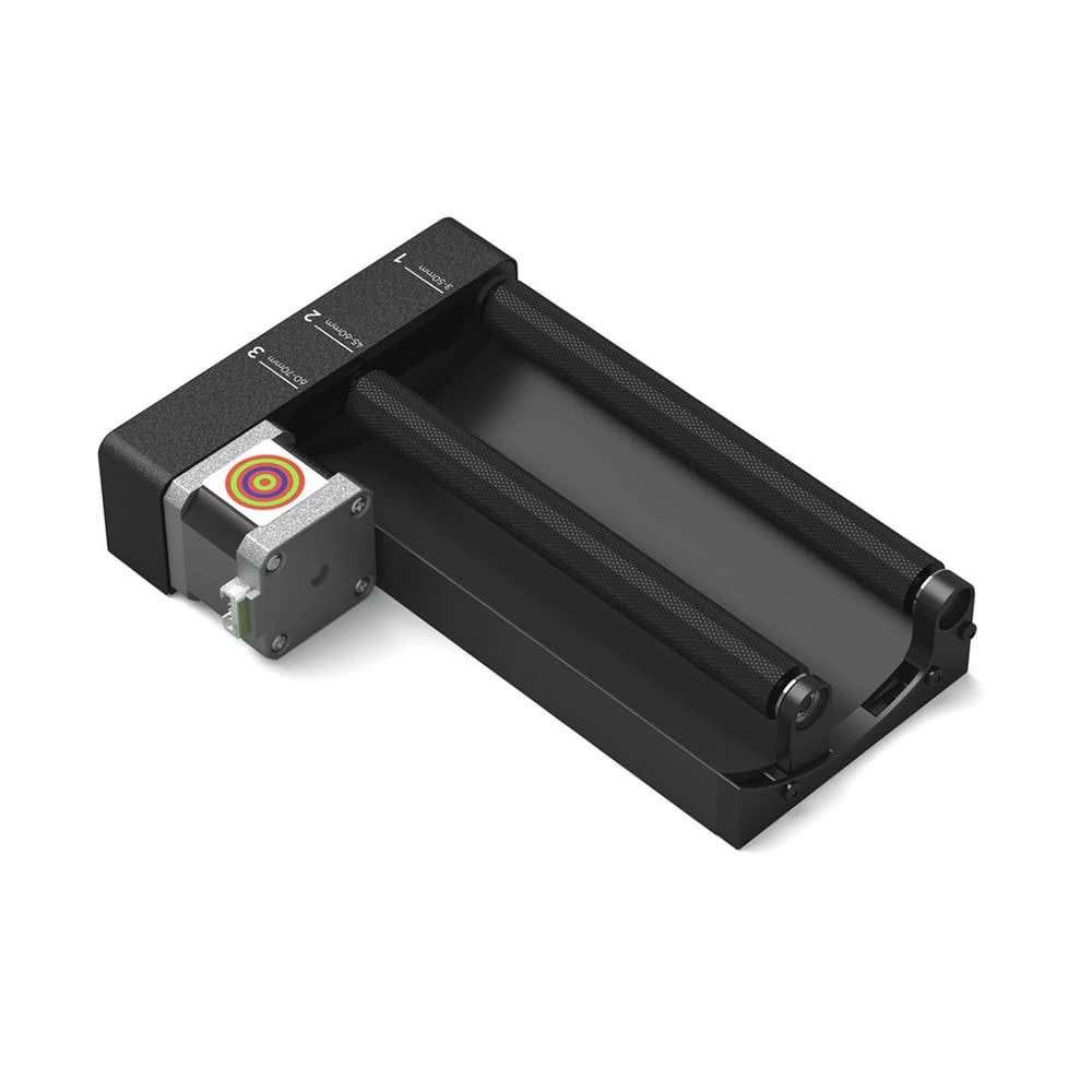 360° Rotating Rotary Attachment for D1 Laser Engraver - Compatible with Laser Engraving Machines - Perfect for Engraving Cups, Mugs, Bottles & Cylindrical Objects