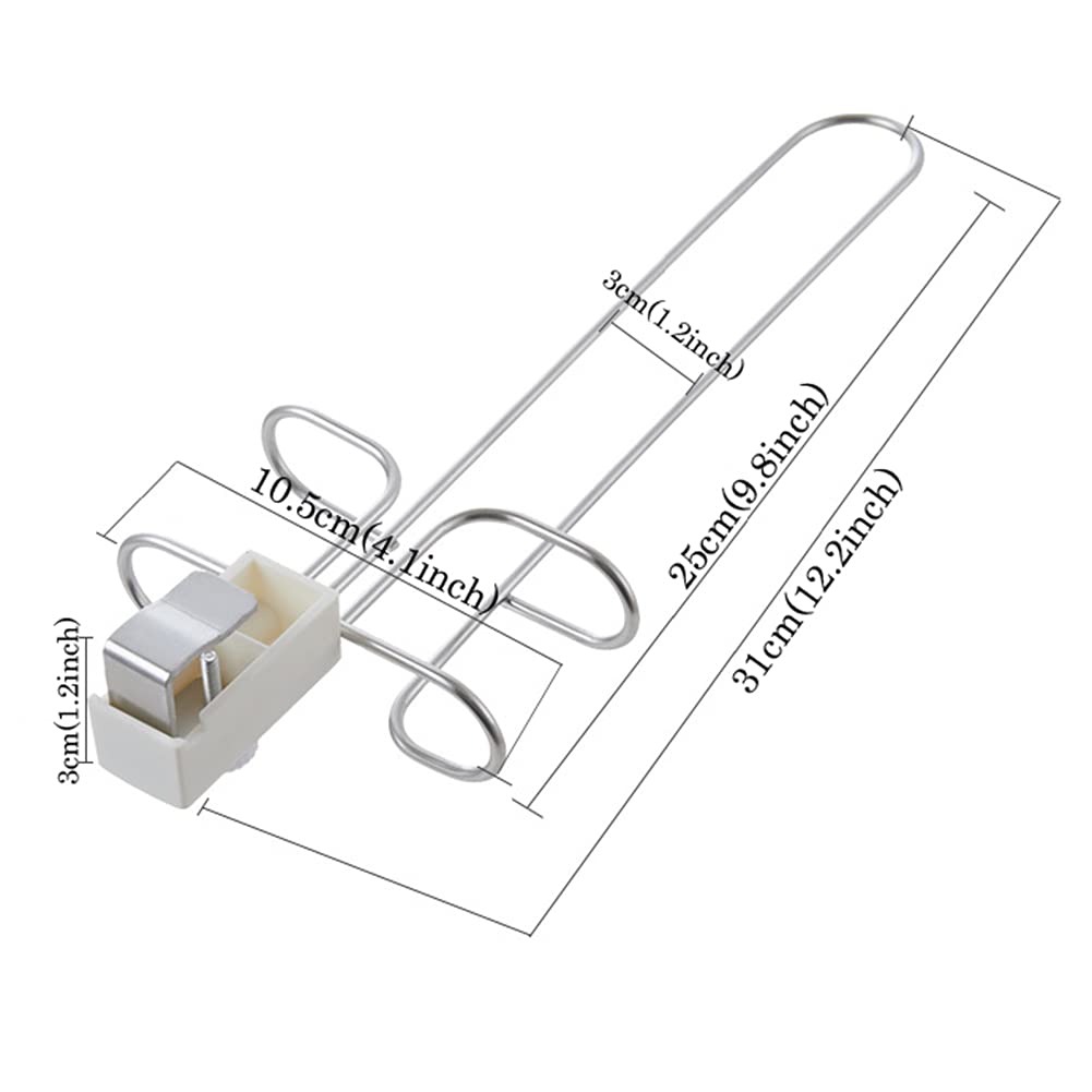 Sturdy Under Cabinet Wine Glass Rack - No Drill Hanging Stemware Holder for 3/6 Glasses, Space-Saving Kitchen & Bar Storage Organizer (1/2 Rows) - Perfect for Home, Restaurant, and Wine Cellar Display