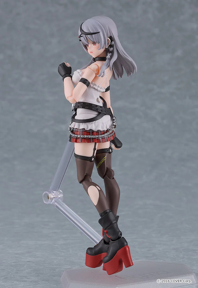 Figma #629 Sakamata Chloe Hololive Production Action Figure with Bonus Parts - Perfect for Anime Collectors & VTuber Fans Display