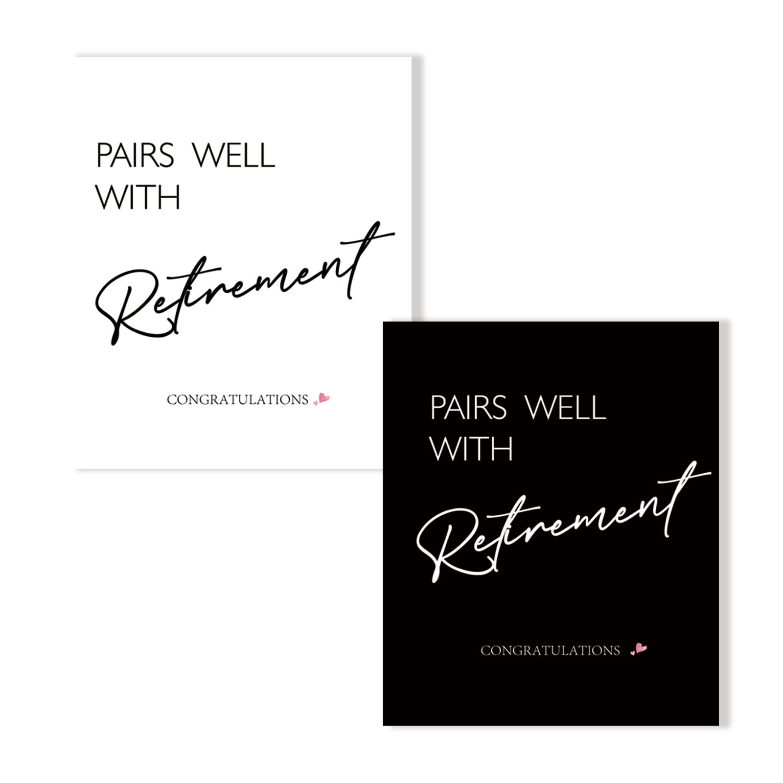 4 Pcs Retirement Wine Labels - Funny & Elegant Wine Bottle Stickers for Retirement Gifts, Party Decorations - Perfect for Retirement Celebrations, Farewell Parties & Coworker Gifts