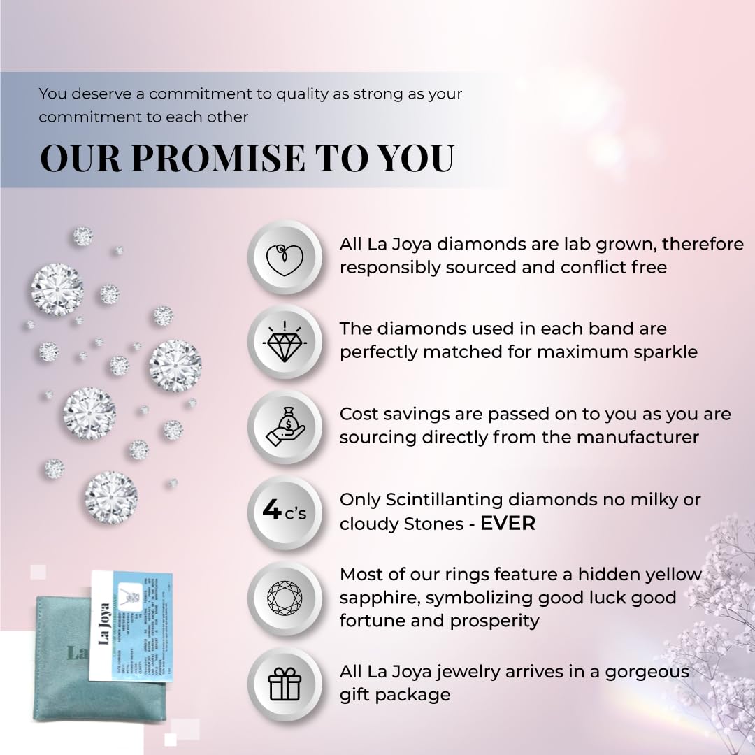 **Lab Grown Diamond Wedding Bands for Women – 10K Yellow, White & Rose Gold Certified Diamond Rings | Anniversary, Promise & Stackable Bands | 1/10-1/2 Carat | Perfect for Weddings, Engagements & Special Occasions**