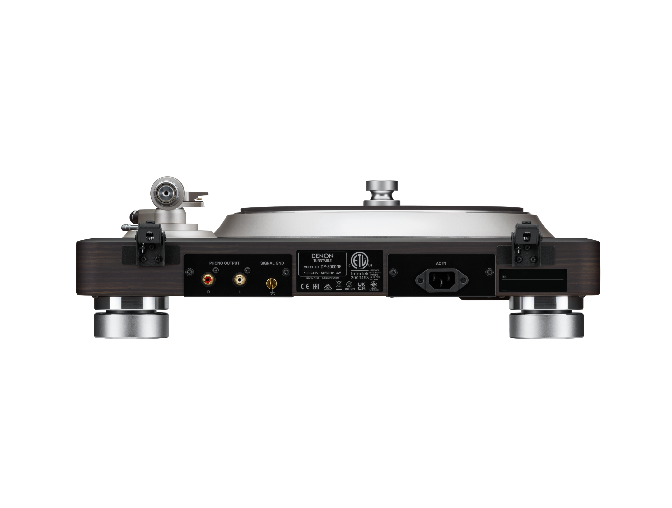 Denon DP-3000NE Premium Direct Drive Hi-Fi Turntable with Pre-Installed Phono Cartridge - High-End Vinyl Record Player for Audiophiles & Home Entertainment Systems