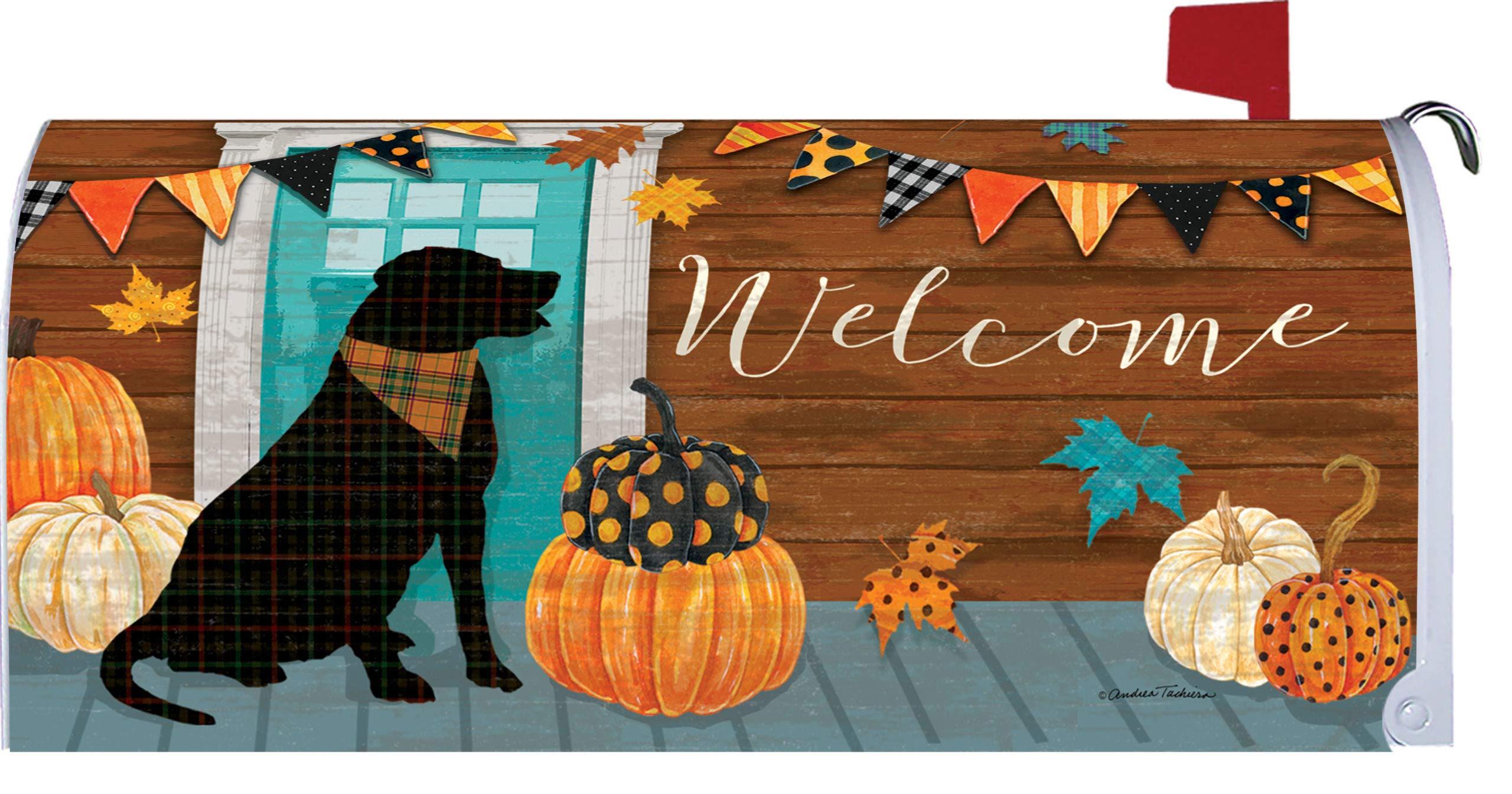 Fall Porch Mailbox Makeover Kit - Decorative Mailbox Cover for Autumn Season | Perfect for Halloween & Thanksgiving Home Decor
