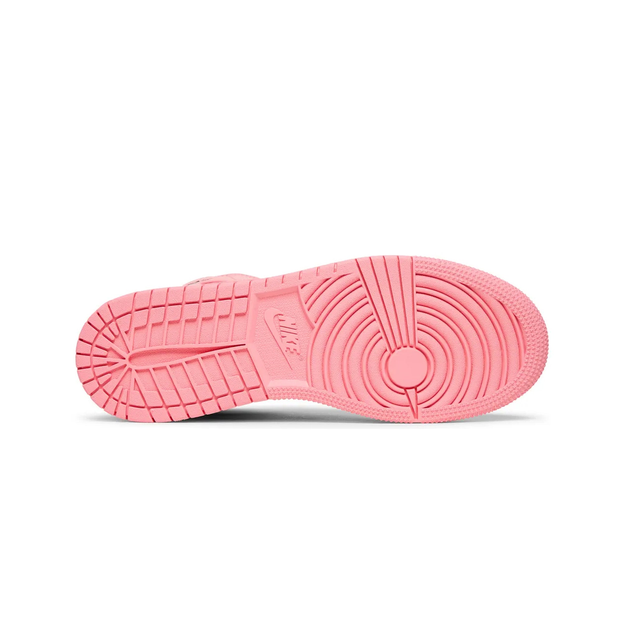 Air Jordan 1 Mid 'Coral Chalk' GS Sneakers for Women & Girls (2021) - Comfortable Basketball Shoes for School, Sports & Casual Wear