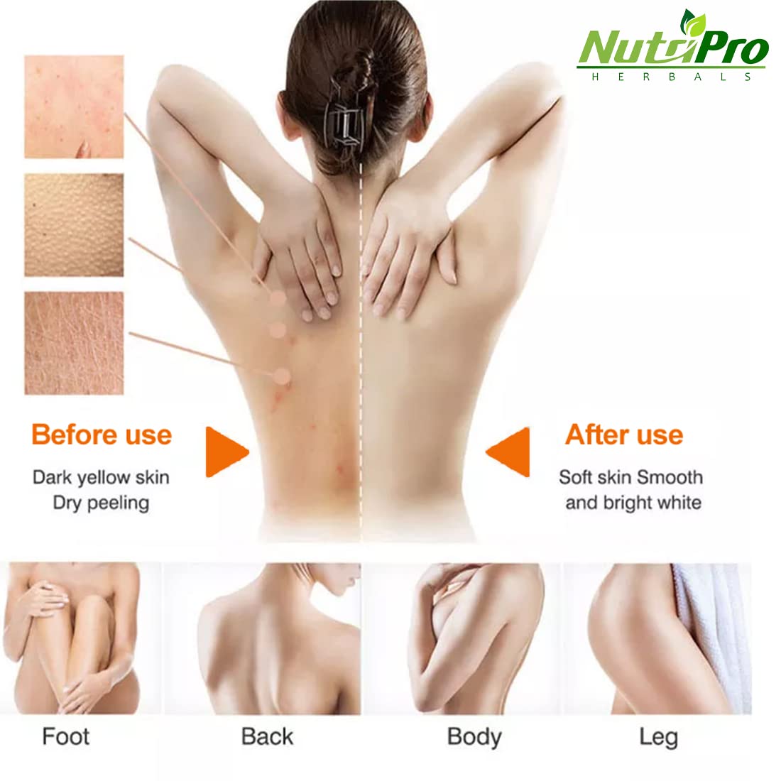 NutriPro Honey & Almond Face & Body Moisturizer with Wheat Germ Oil - Non-Sticky Hydrating Lotion for Women & Men | Paraben & Silicone Free | Deep Nourishing for Dry Skin | Perfect for Daily Use, After Shower & Night Care (120ml)