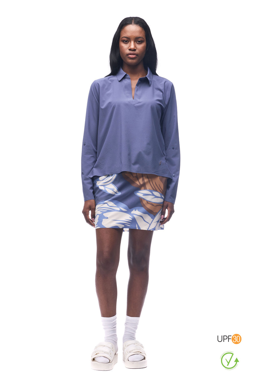 Indyeva Frivola LS Women's Long Sleeve T-Shirt - Comfortable & Stylish Casual Top for Everyday Wear | Perfect for Work, Outings, and Relaxing at Home