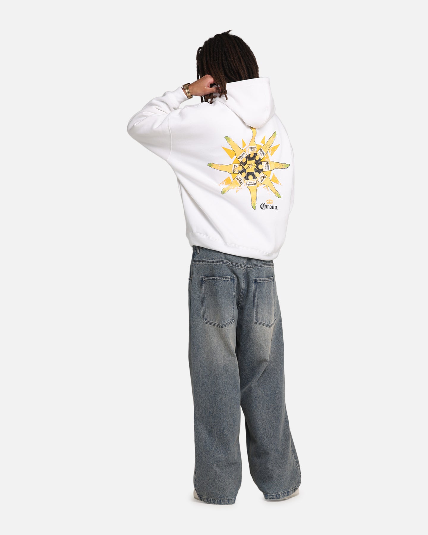 73 Studio Corona Premium Hoodie White - Soft & Comfortable Pullover Hooded Sweatshirt for Men & Women | Perfect for Casual Wear, Gym, Outdoor Activities & Street Style Fashion
