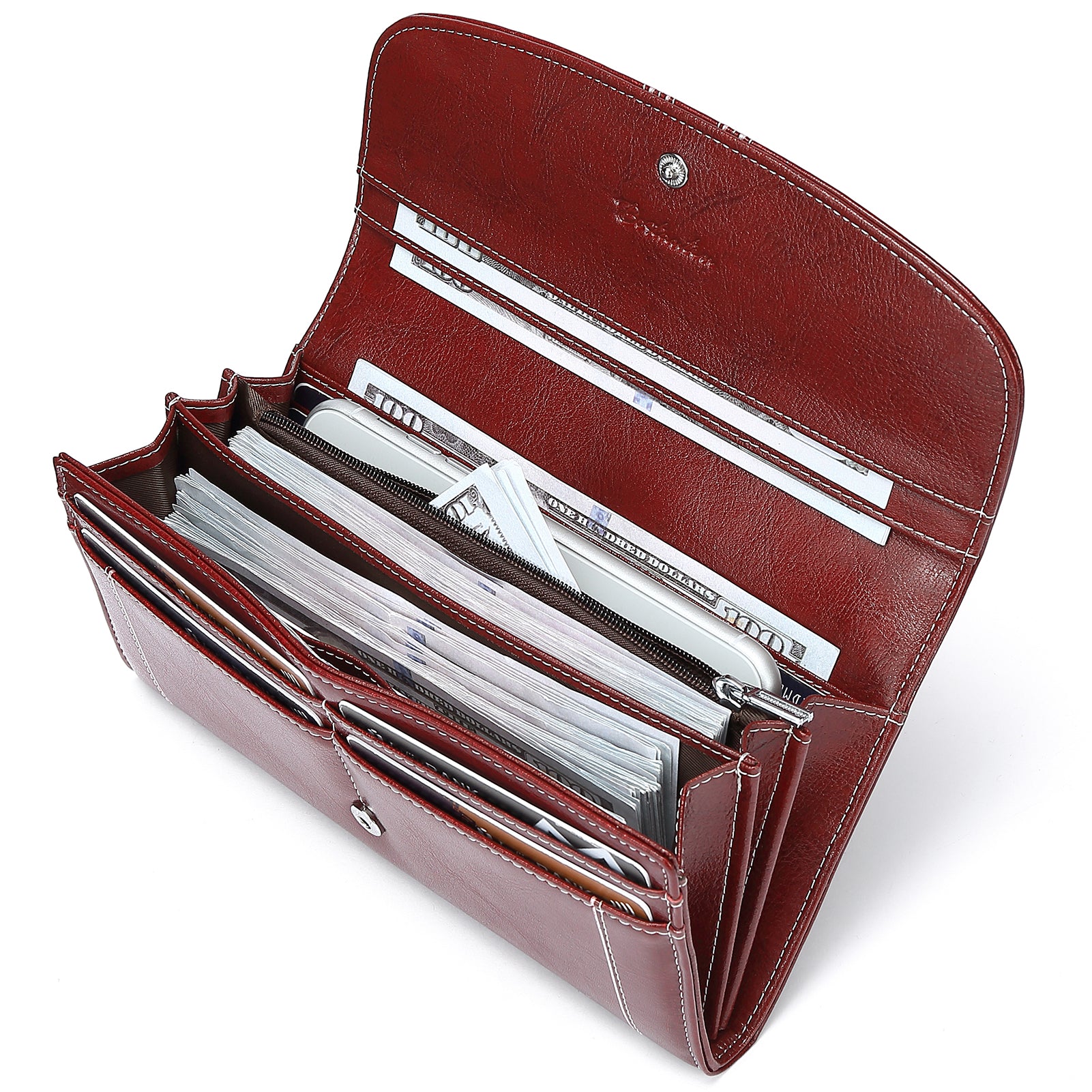 Lomy Designer Checkbook Wallet for Lawyers - Professional Elite Leather Checkbook Cover with RFID Protection - Perfect for Attorneys, Business Professionals, and Office Use
