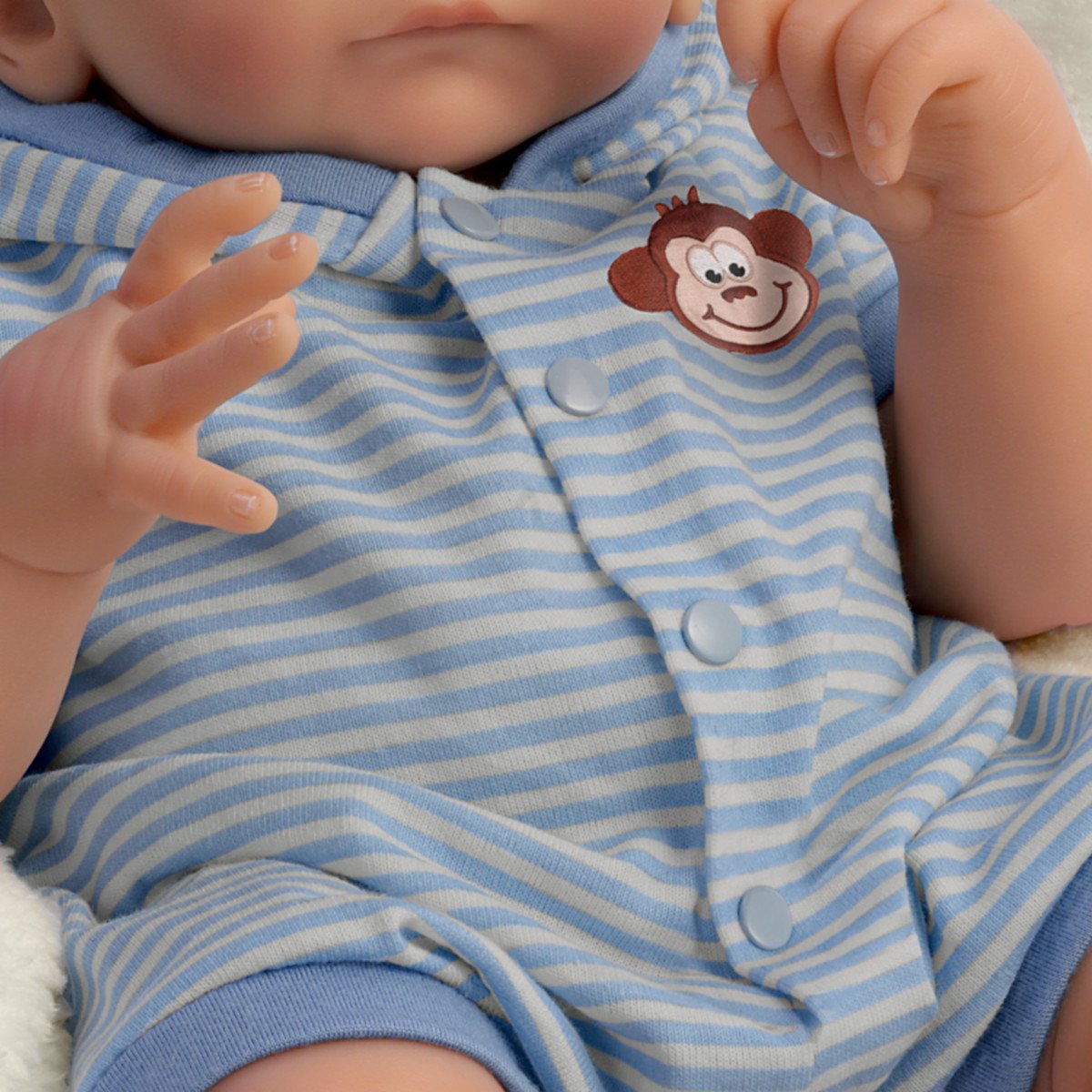 The Ashton-Drake Galleries Tasha Edenholm So Truly Real Benjamin Baby Boy Doll - Lifelike Collectible for Nursery Decor, Baby Shower Gifts & Doll Enthusiasts