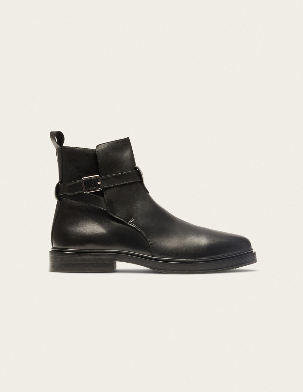 Bottines Gaetan Black Leather Ankle Boots for Women - Stylish & Comfortable for Work, Casual Outfits & Evening Events