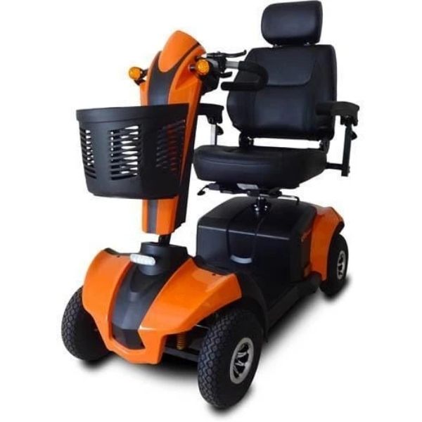 EV Rider CityRider 4-Wheel Mobility Scooter for Adults - Lightweight Electric Scooter with Comfortable Seat & Long Battery Life - Ideal for Shopping, Travel & Outdoor Activities